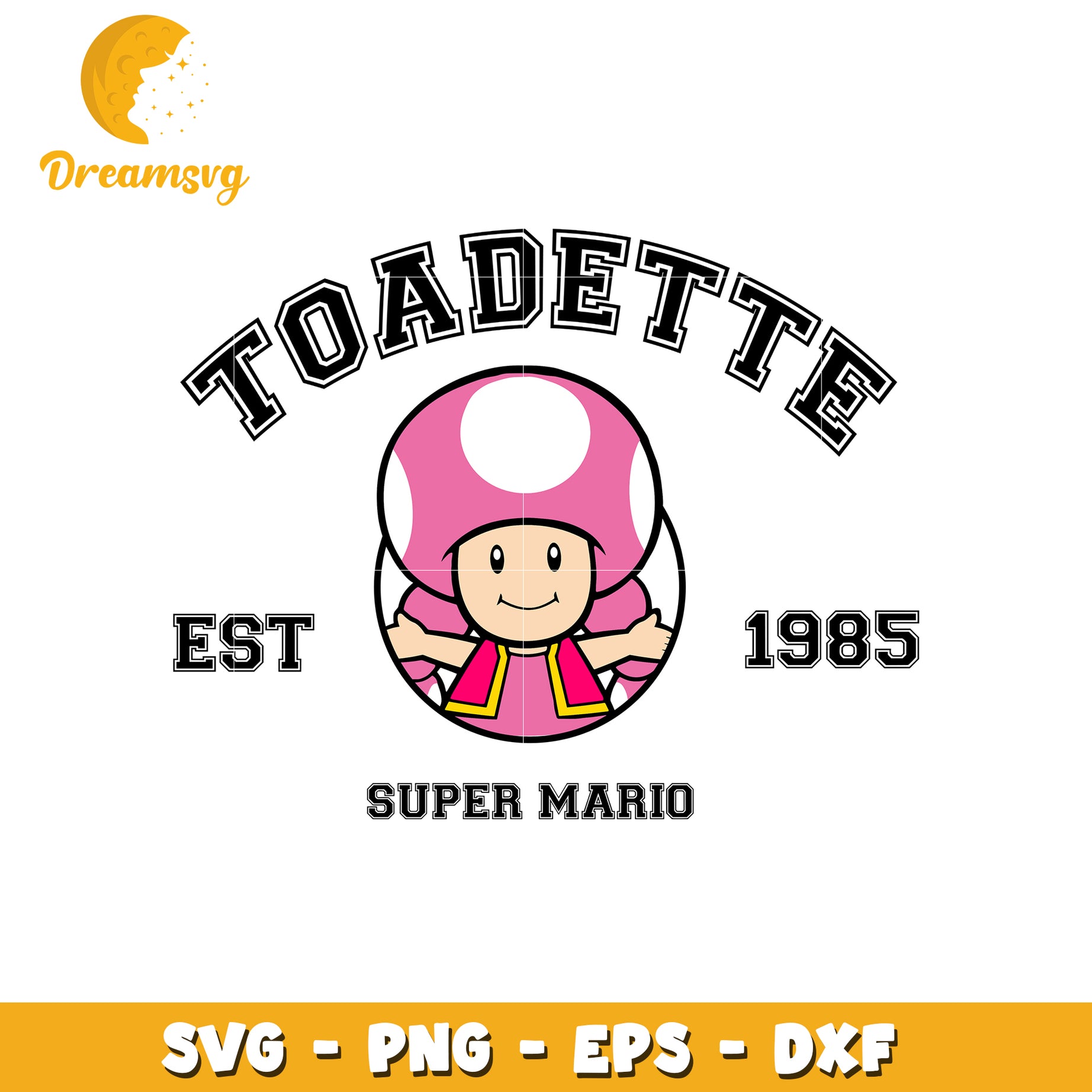 Toadtte SVG PNG EPS DXF Cut File