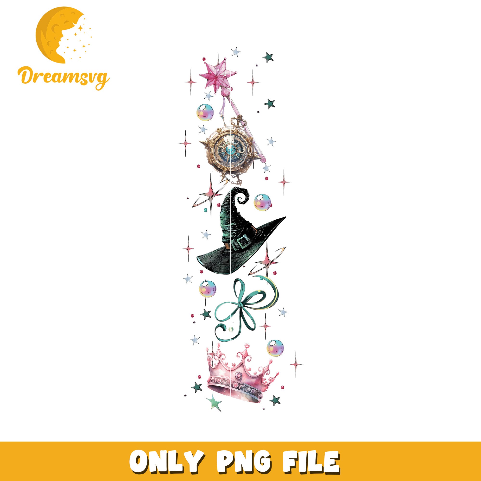 Together We’re Unlimited png, wicked glam png, glinda aesthetic png