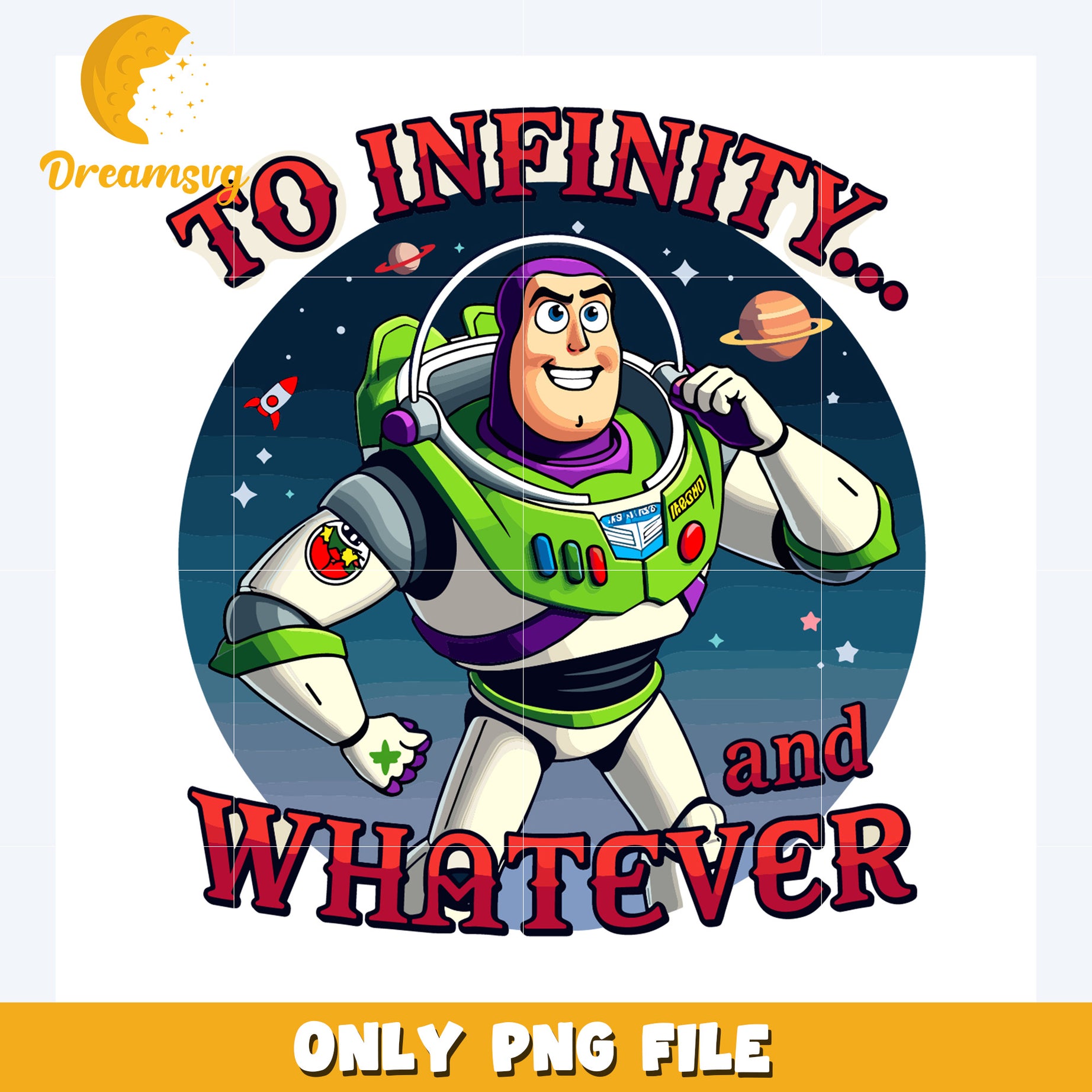 To infinity and whatever png, disney quotespng, disney movies png