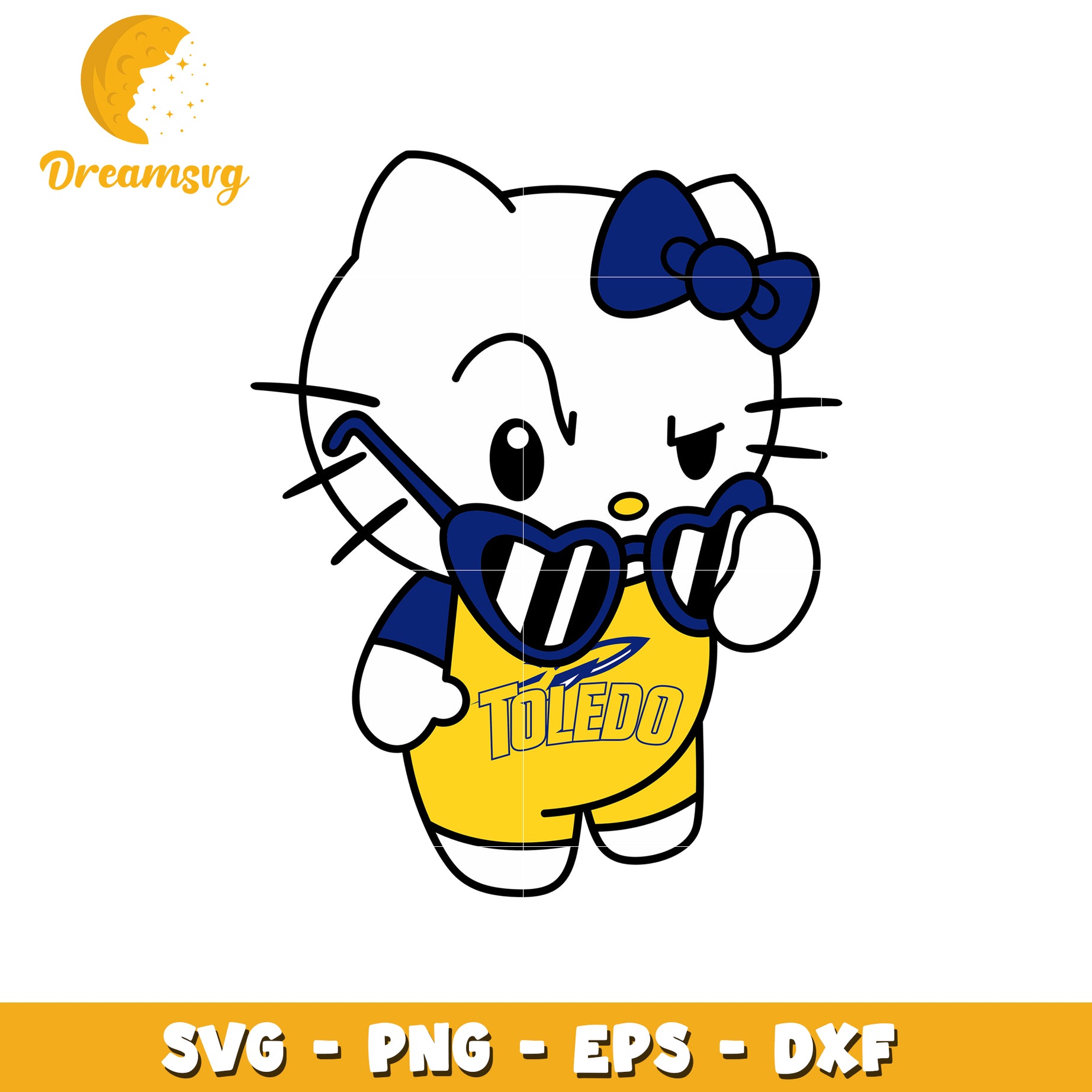 Toledo Hello Kitty SVG Design