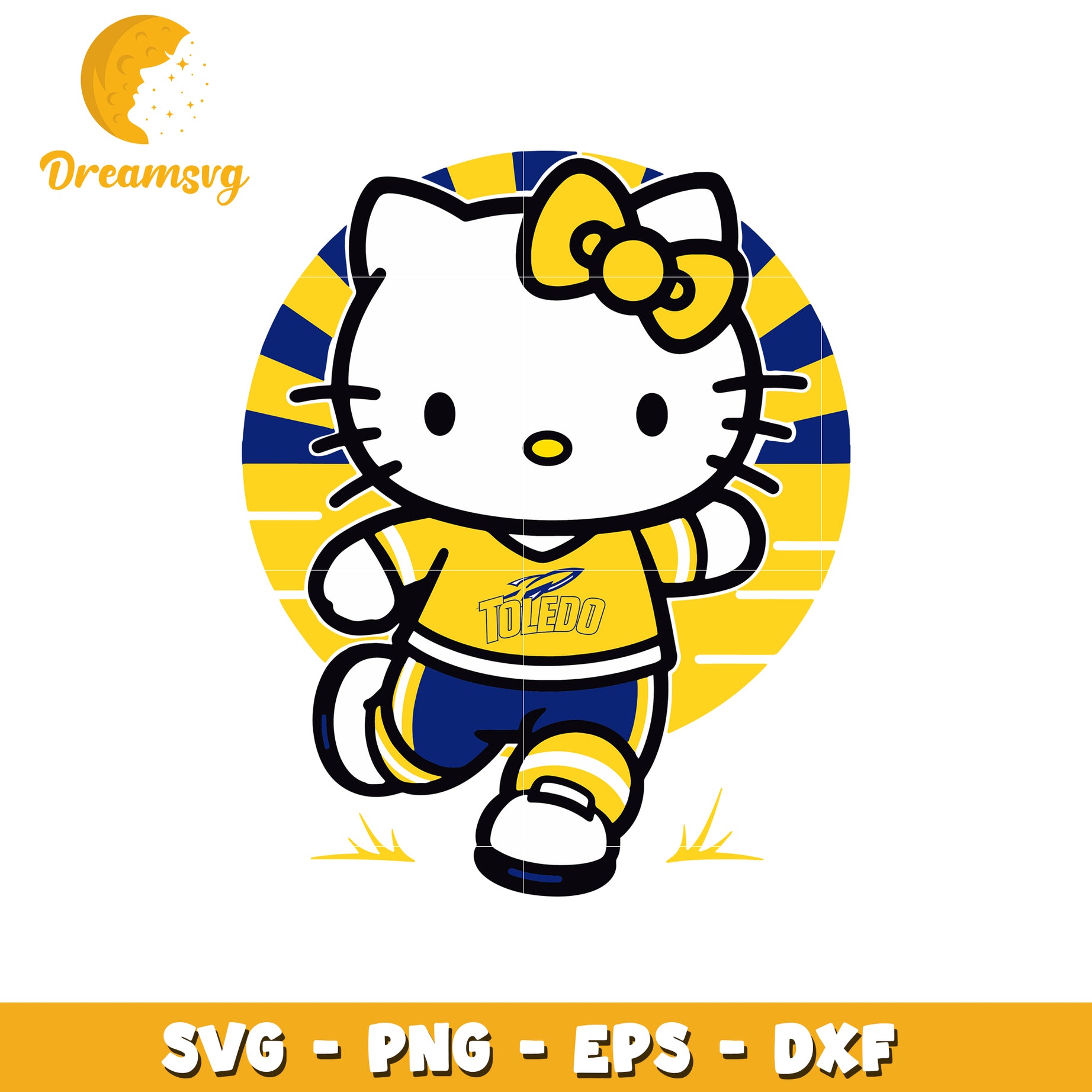 Toledo Hello Kitty SVG Design for Enthusiasts