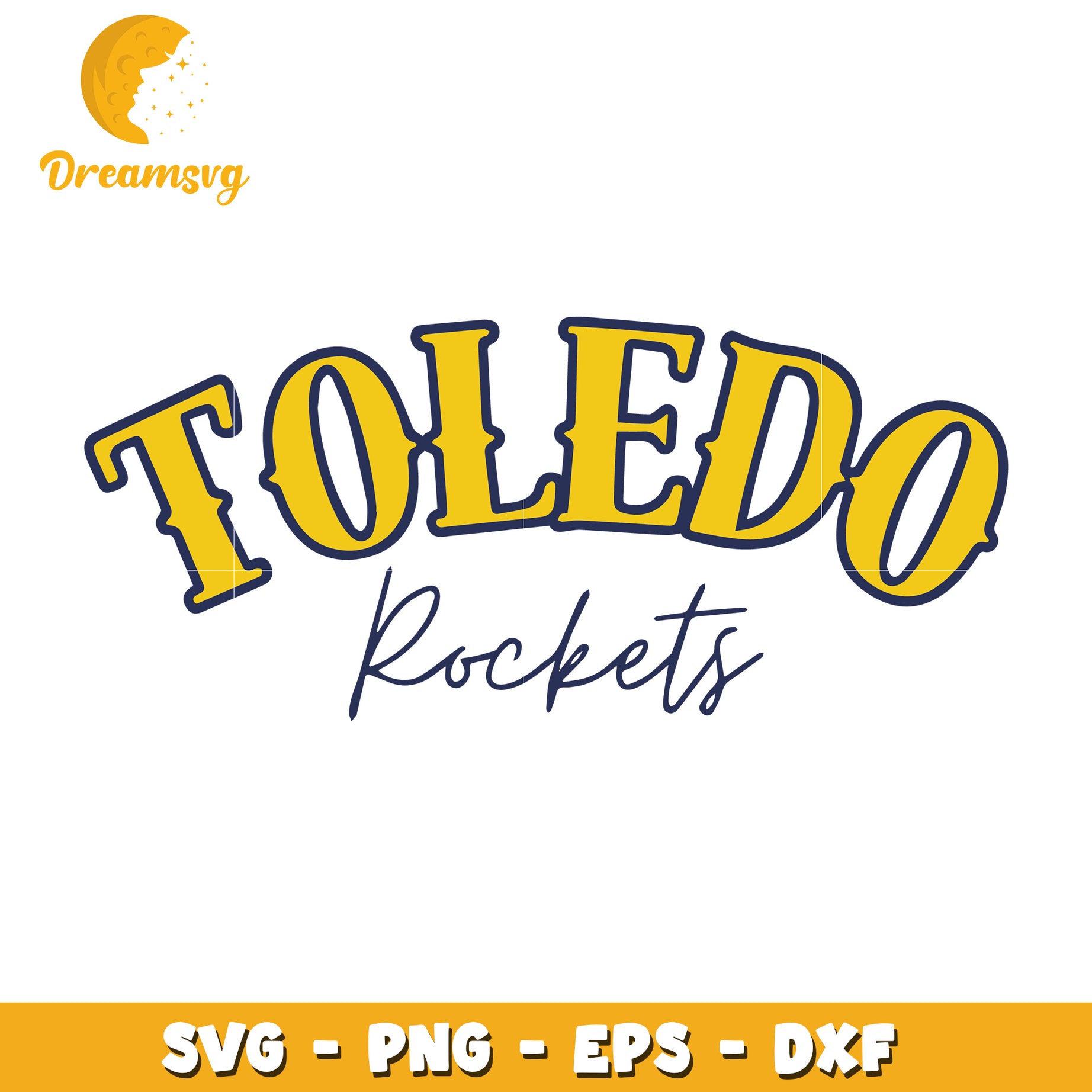 Toledo Rockets SVG Bundle for Creative Graphic Projects โ DreamSVG Store