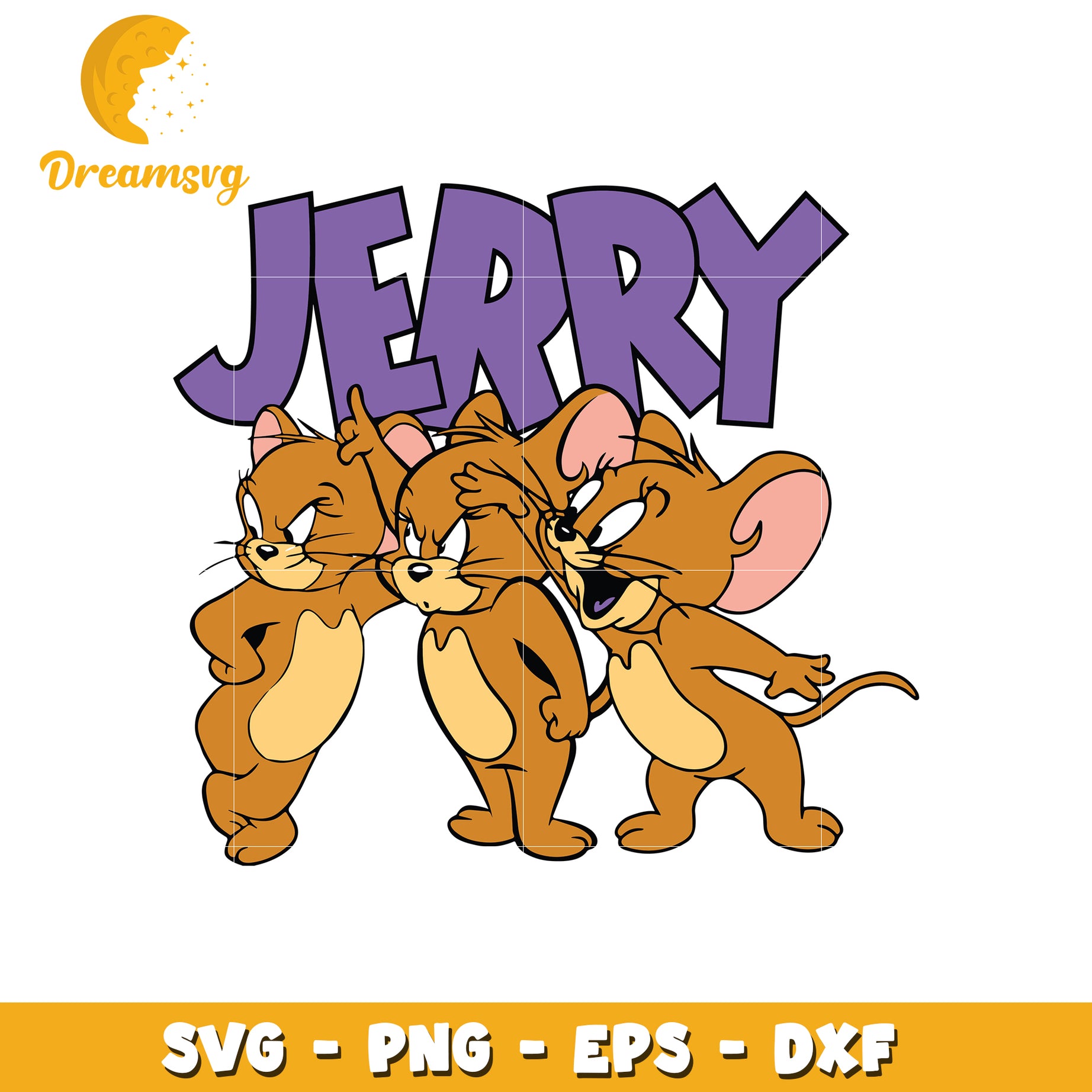 Tom and Jerry SVG PNG EPS DXF