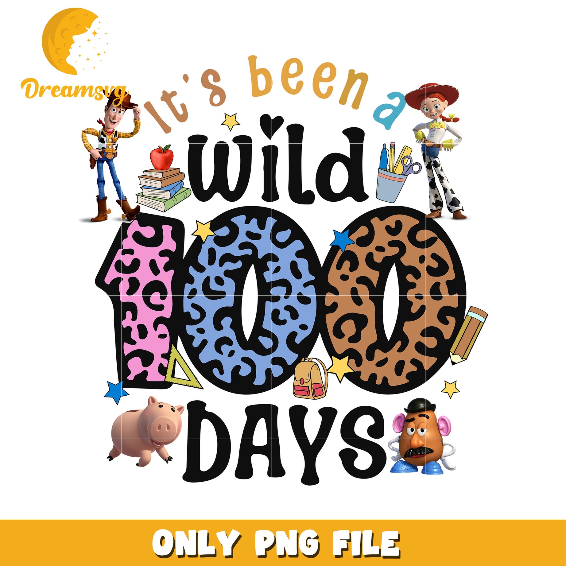 Toy Story 100 Days Wild PNG