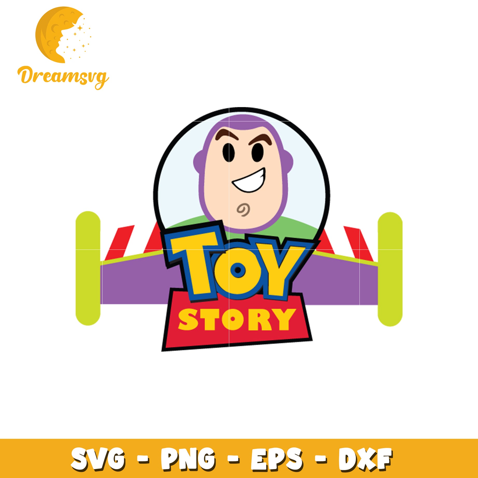 Toy Story Buzz Lightyear SVG File Download for Crafts