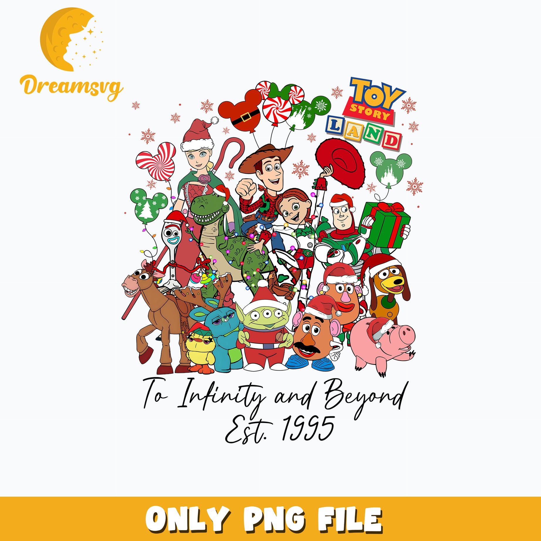Toy Story Christmas png