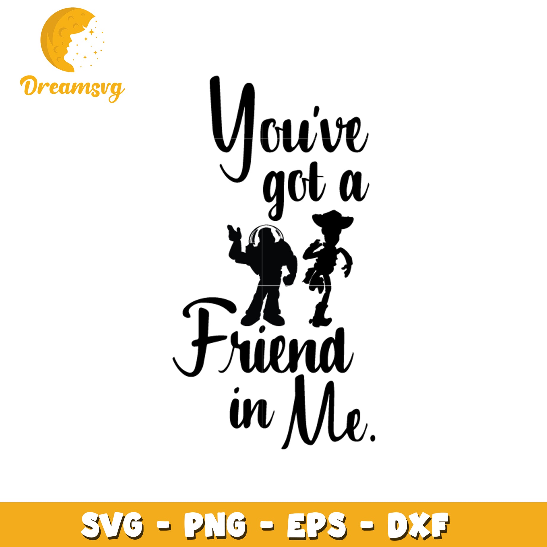 Toy Story Friend SVG Cut File