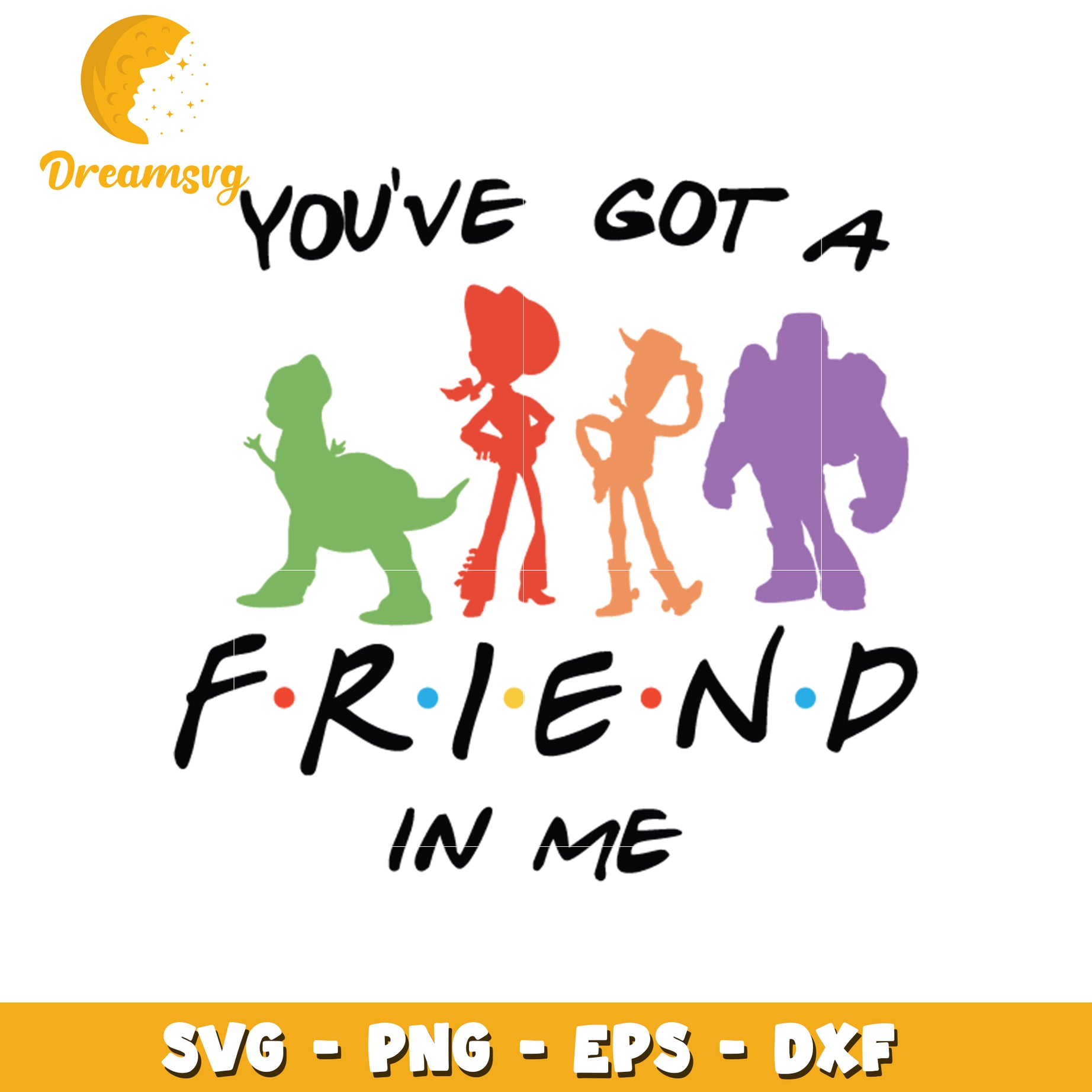 Toy Story Friends SVG Cut Files