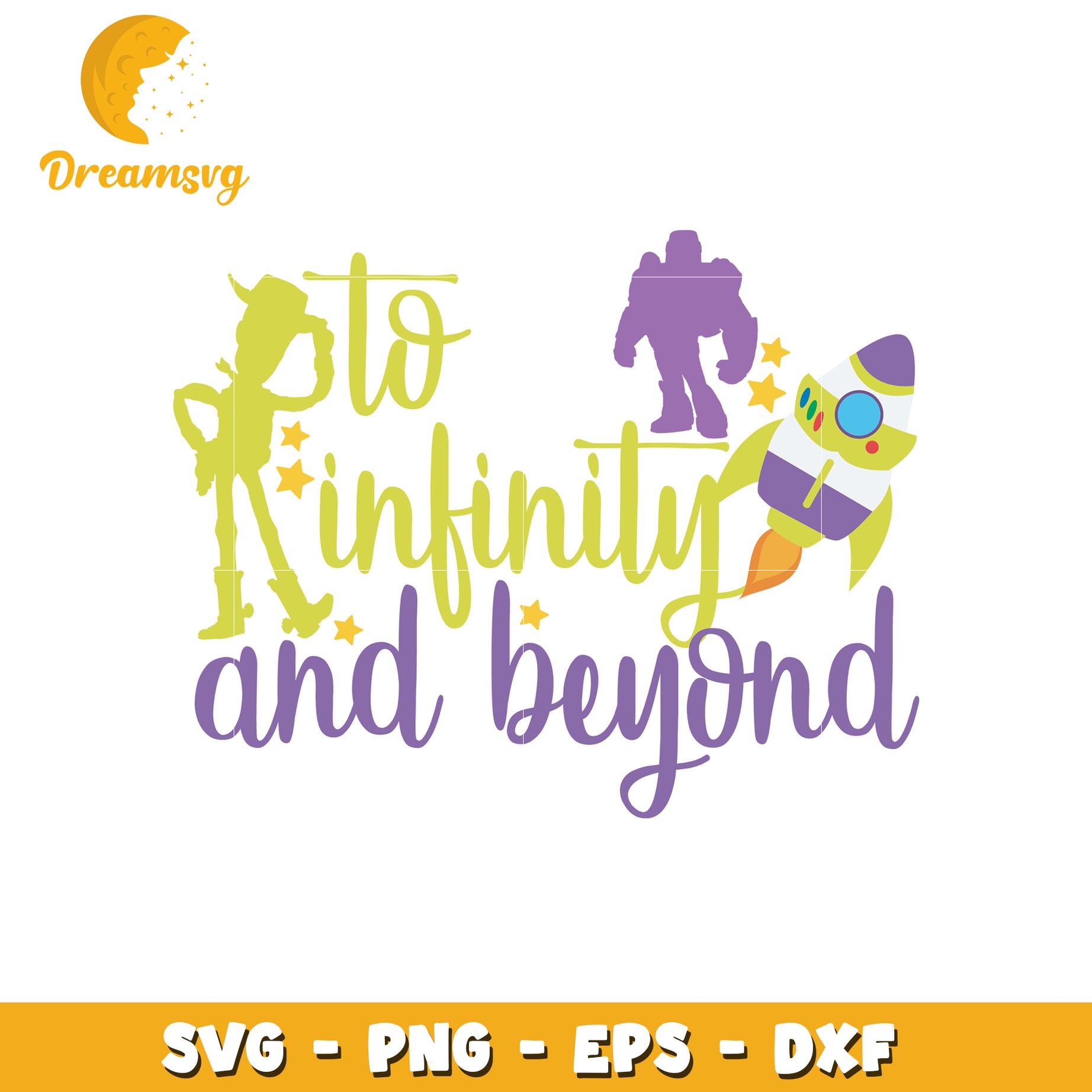 Toy Story Infinity SVG Cut File