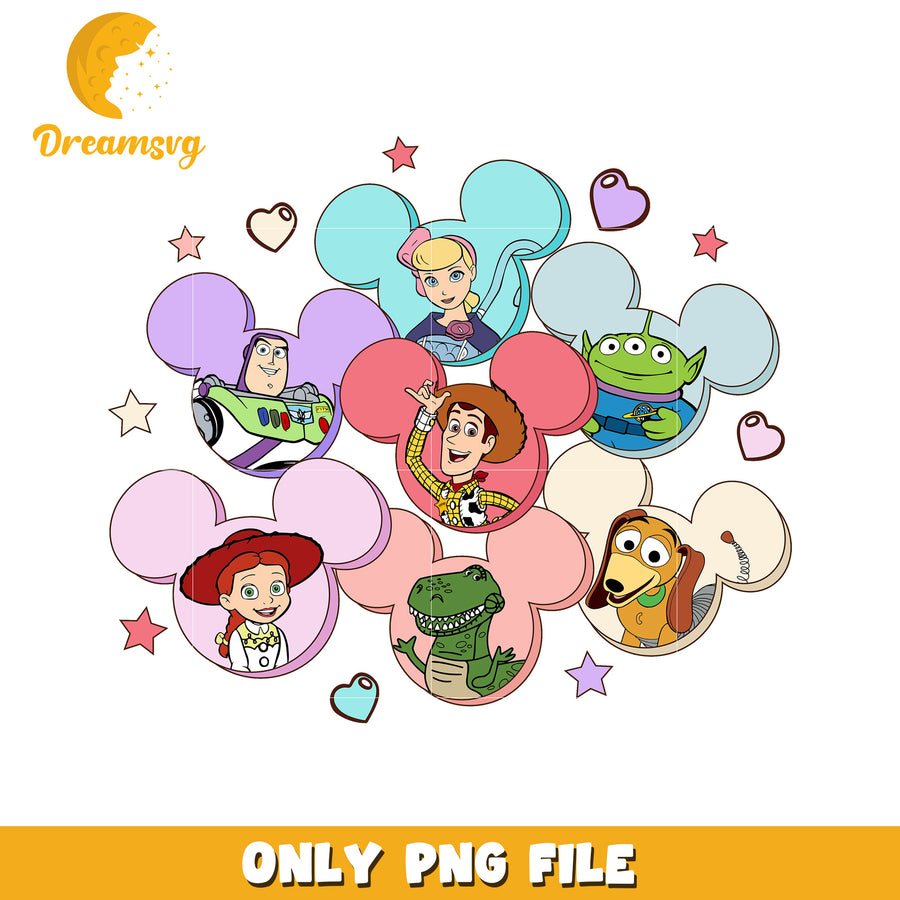 Toy Story Mickey Mouse PNG Design