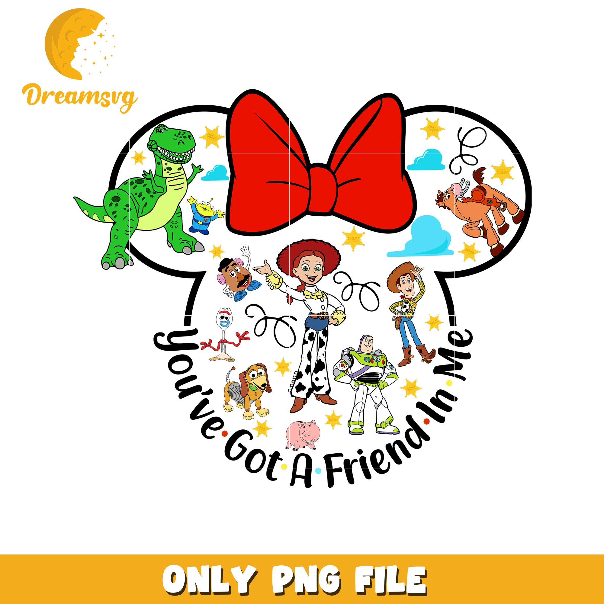 Toy Story Minnie Ears PNG