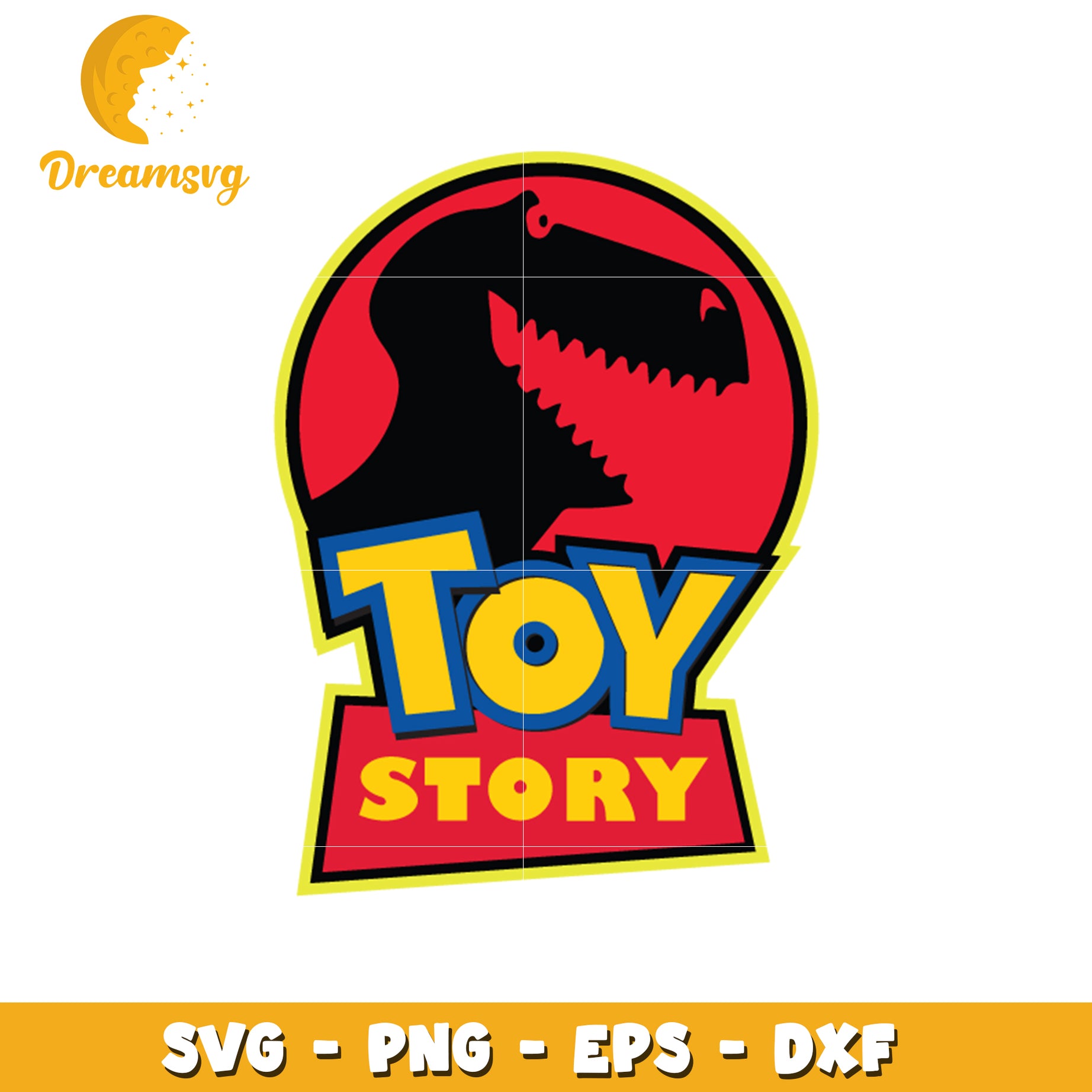 Toy Story Rex SVG Cut File