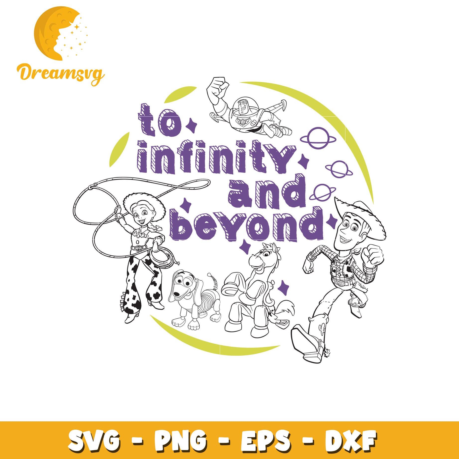 Toy Story SVG Bundle To Infinity