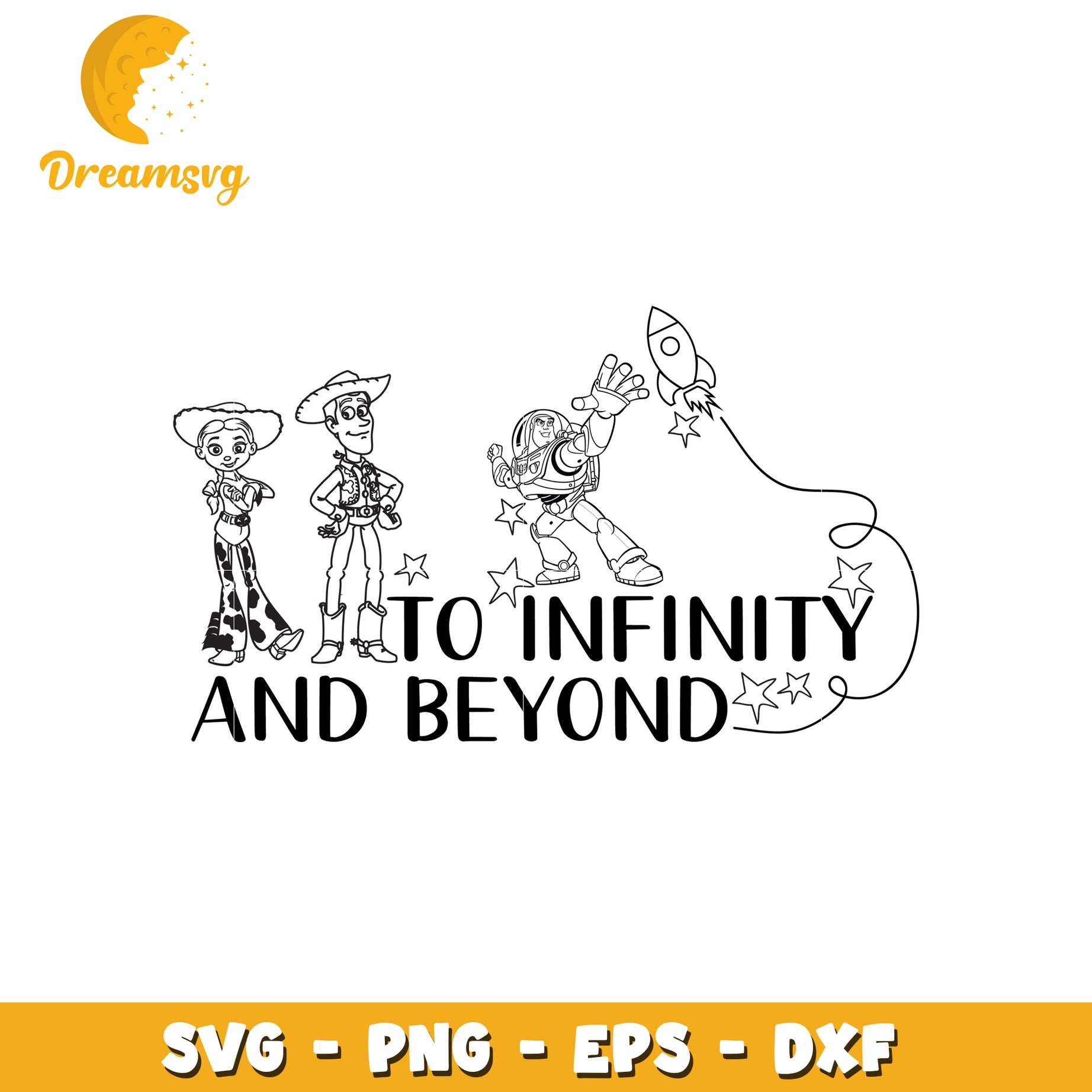 Toy Story SVG Cut File To Infinity & Beyond