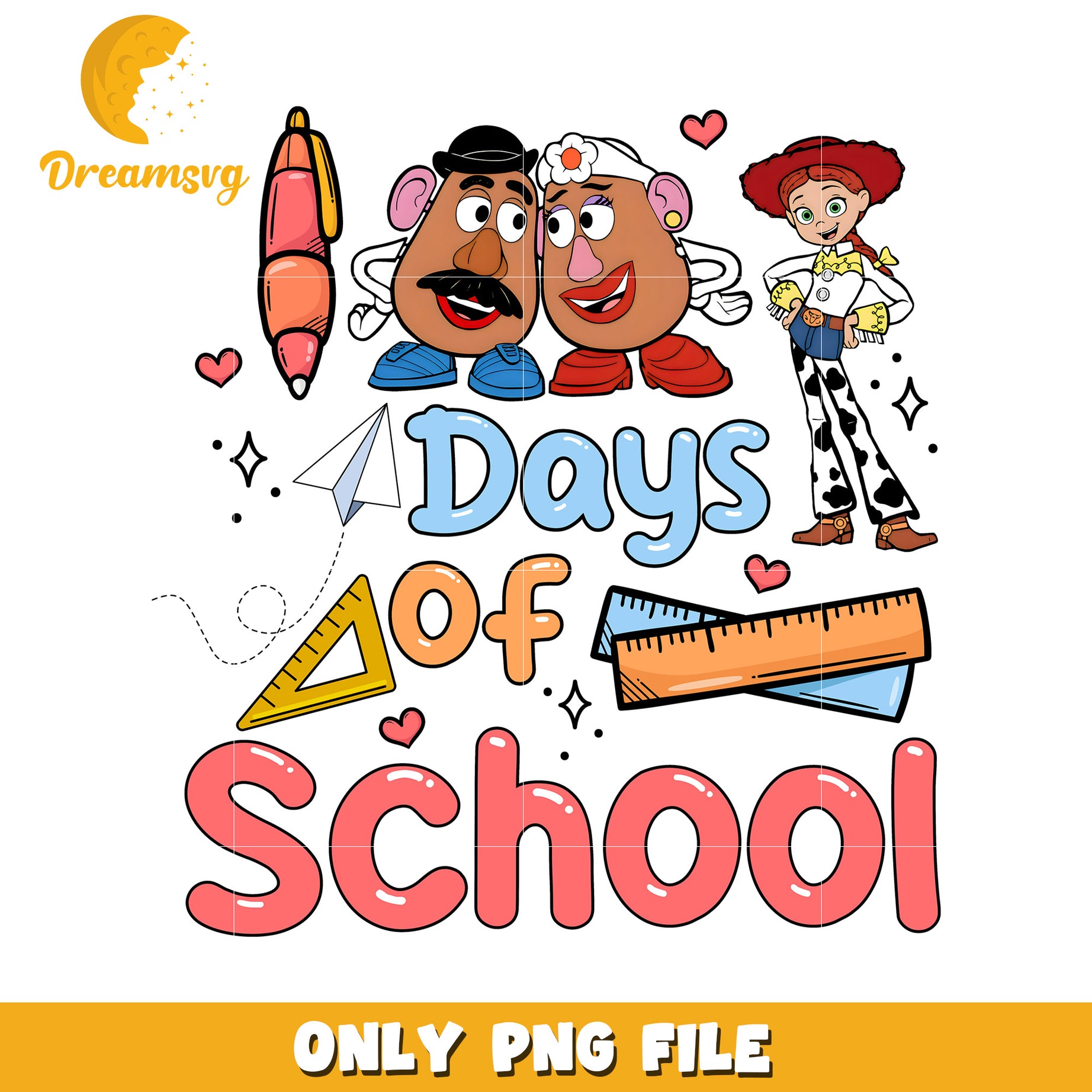 Toy Story School Days PNG