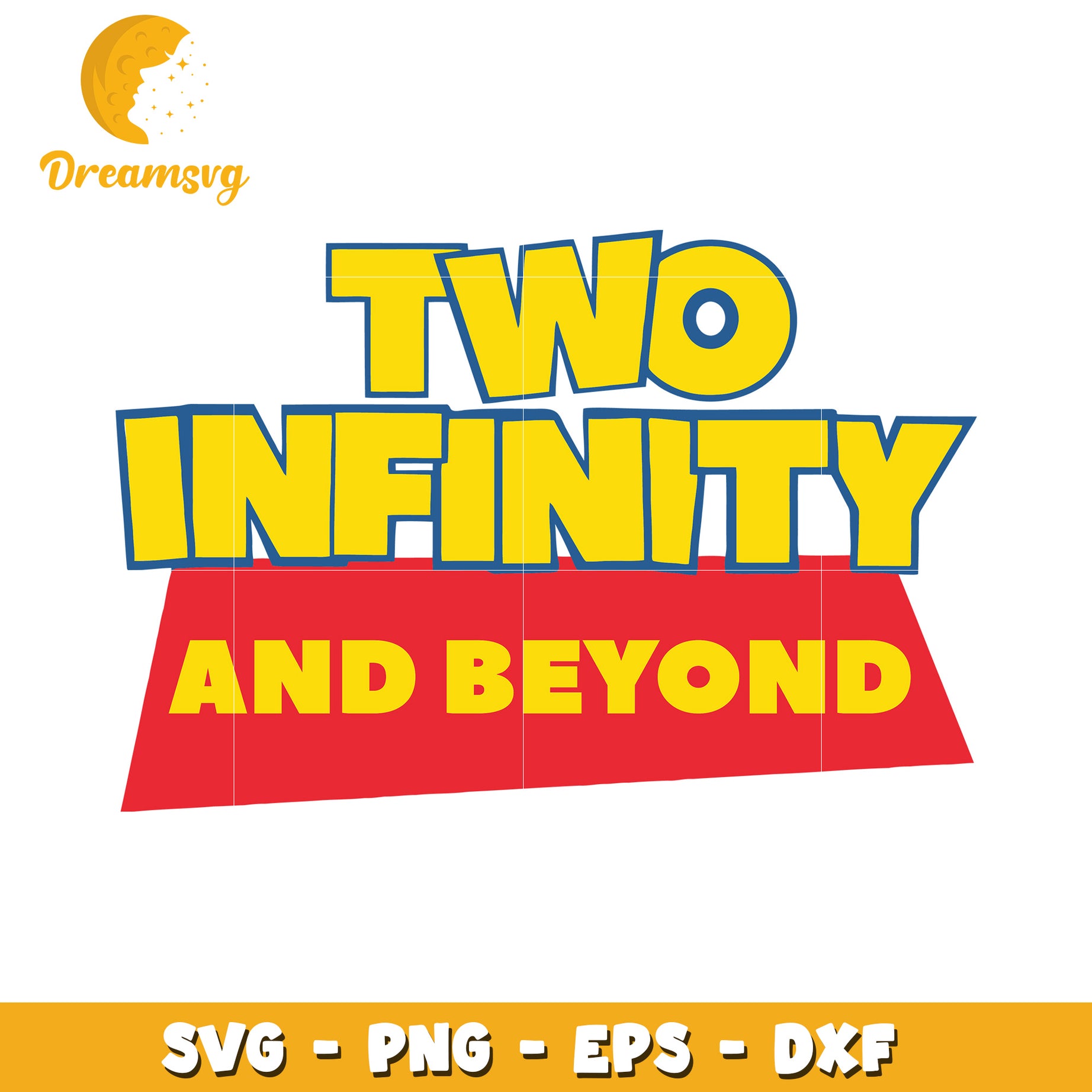 Toy Story Two Infinity SVG Cut File