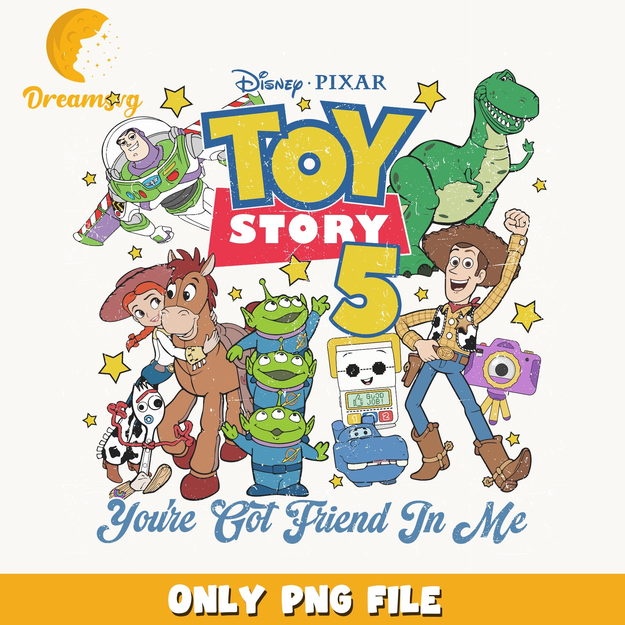 Toy Story 5 PNG, Disney Pixar Characters PNG, Woody Buzz PNG