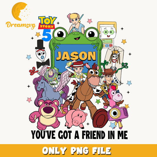 Toy Story Characters Custom Name PNG, Disney Birthday PNG, Woody Buzz PNG