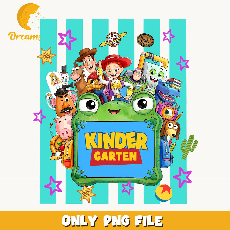 Toy Story Kindergarten PNG, Disney School, Kids PNG