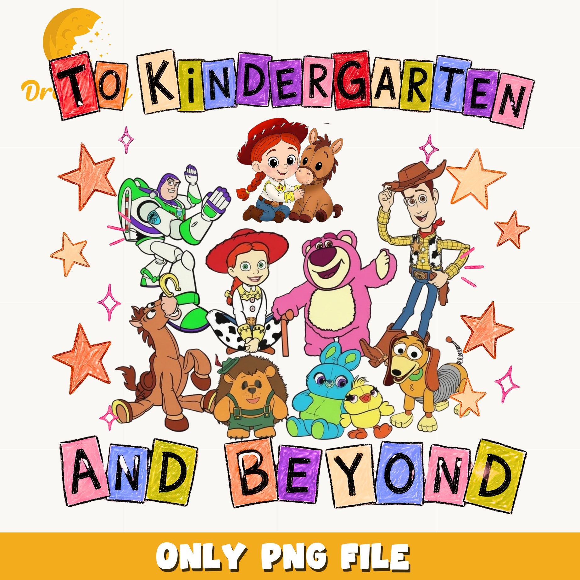 Toy Story To Kindergarten And Beyond PNG, Back To School PNG, Disney PNG