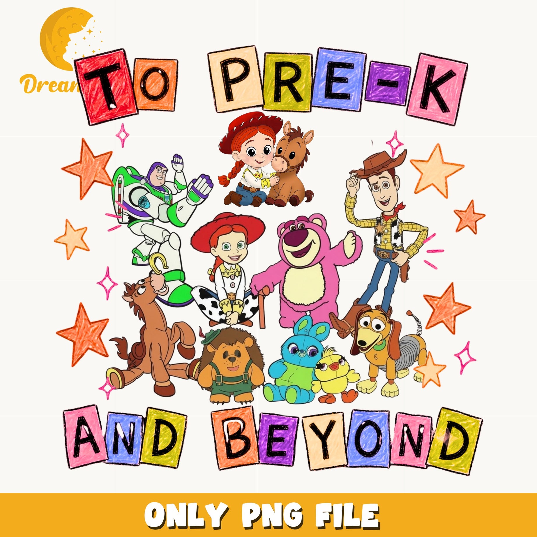 Toy Story To Pre-K And Beyond PNG, Back To School PNG, Disney PNG