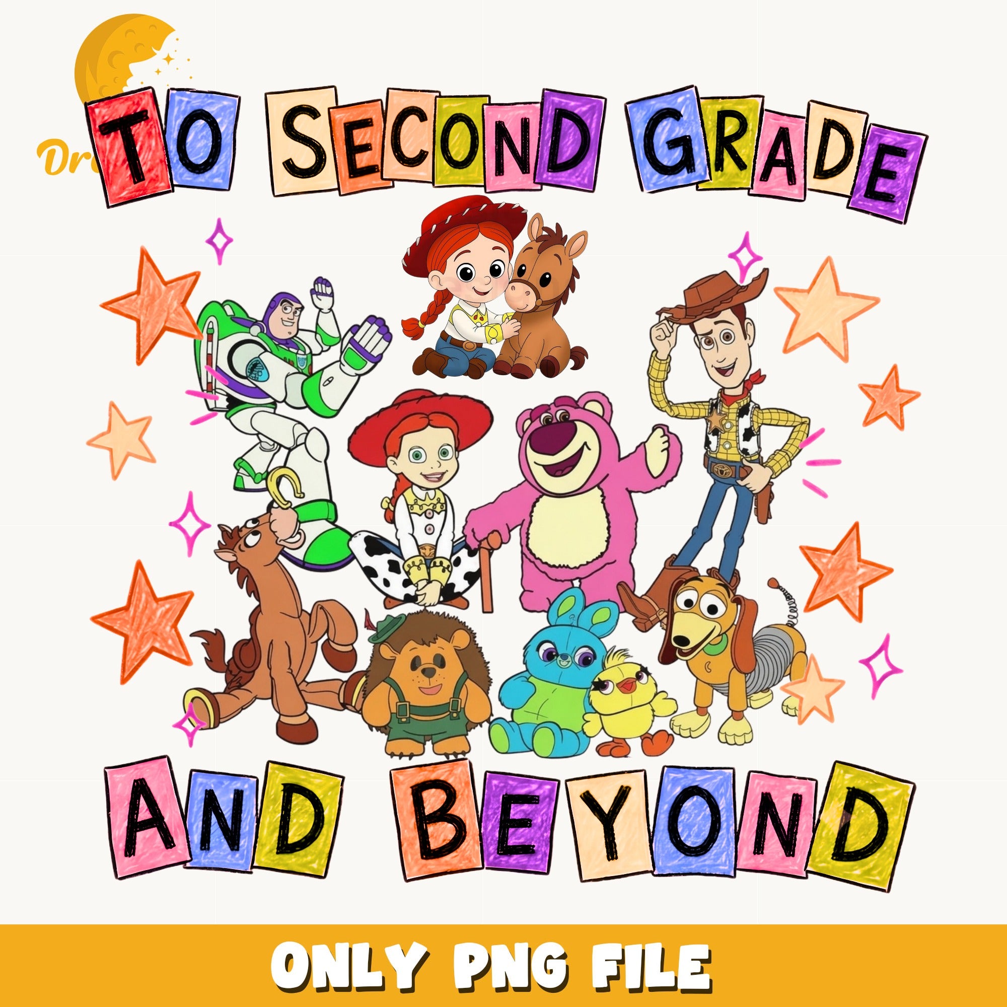 Toy Story To Second Grade And Beyond PNG, Back To School PNG, Disney PNG