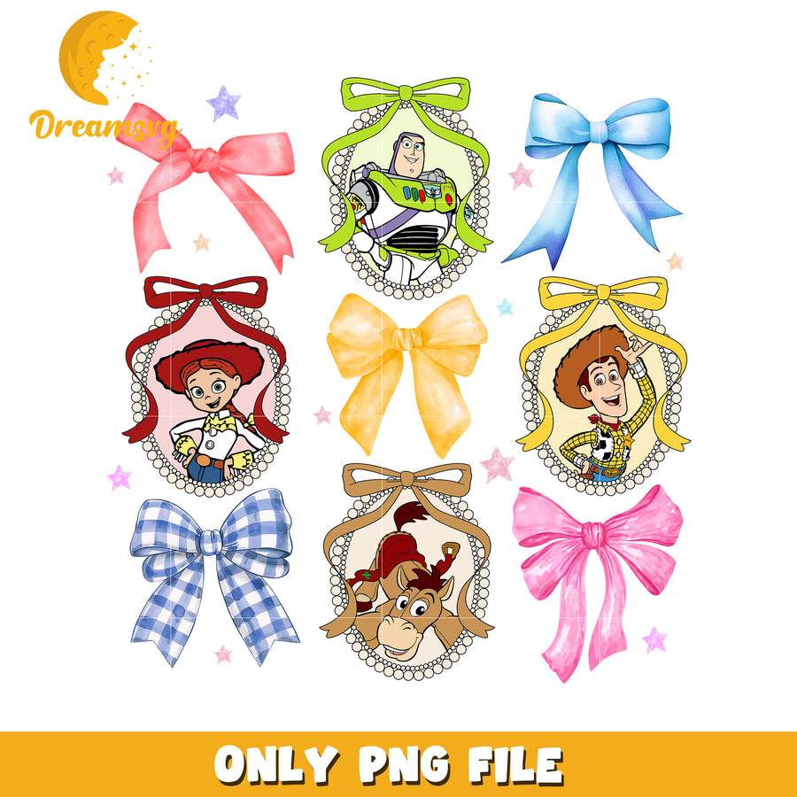 Toy story characters png, disney cartoon png, mickey mouse toys png