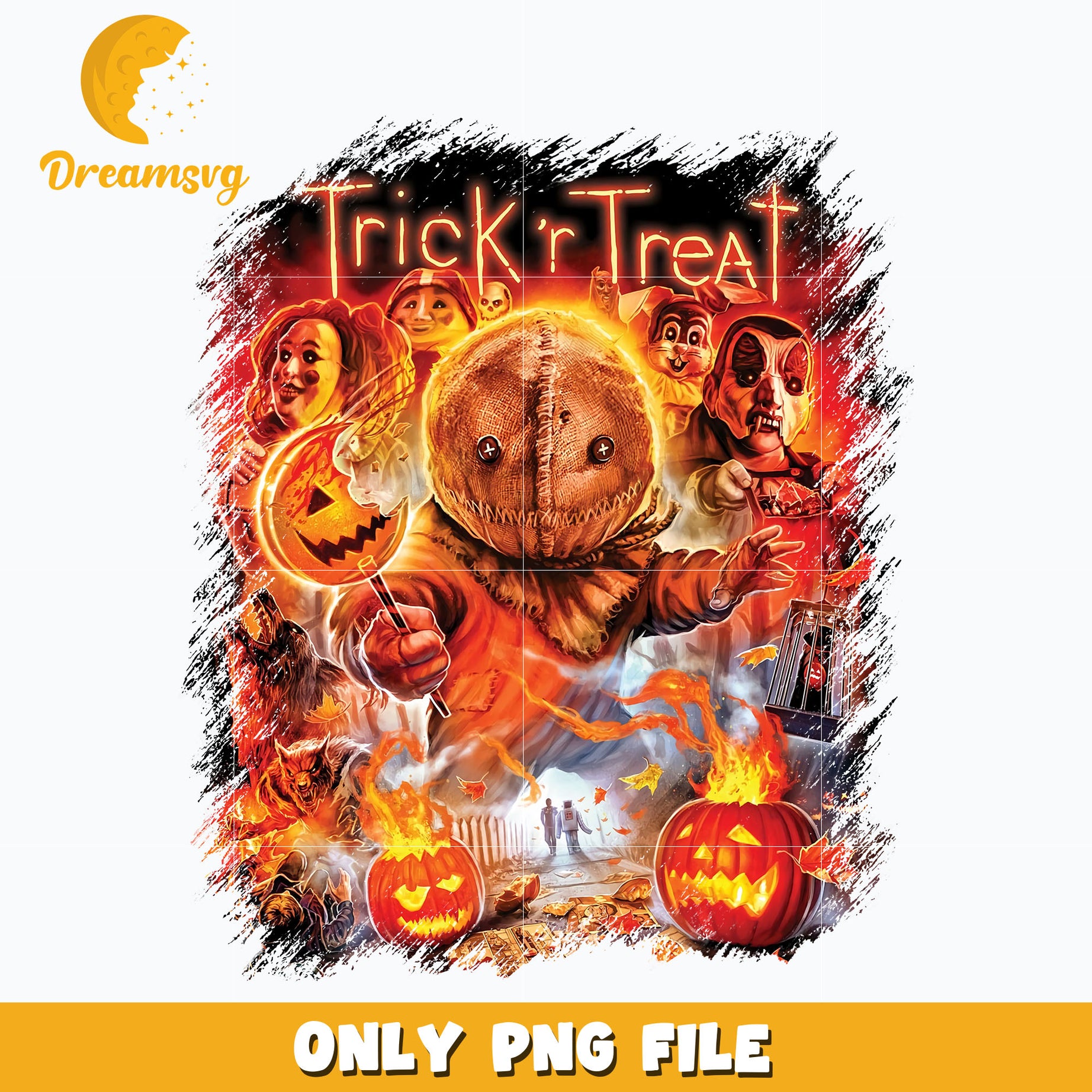 Trick or Treat Sam halloween png