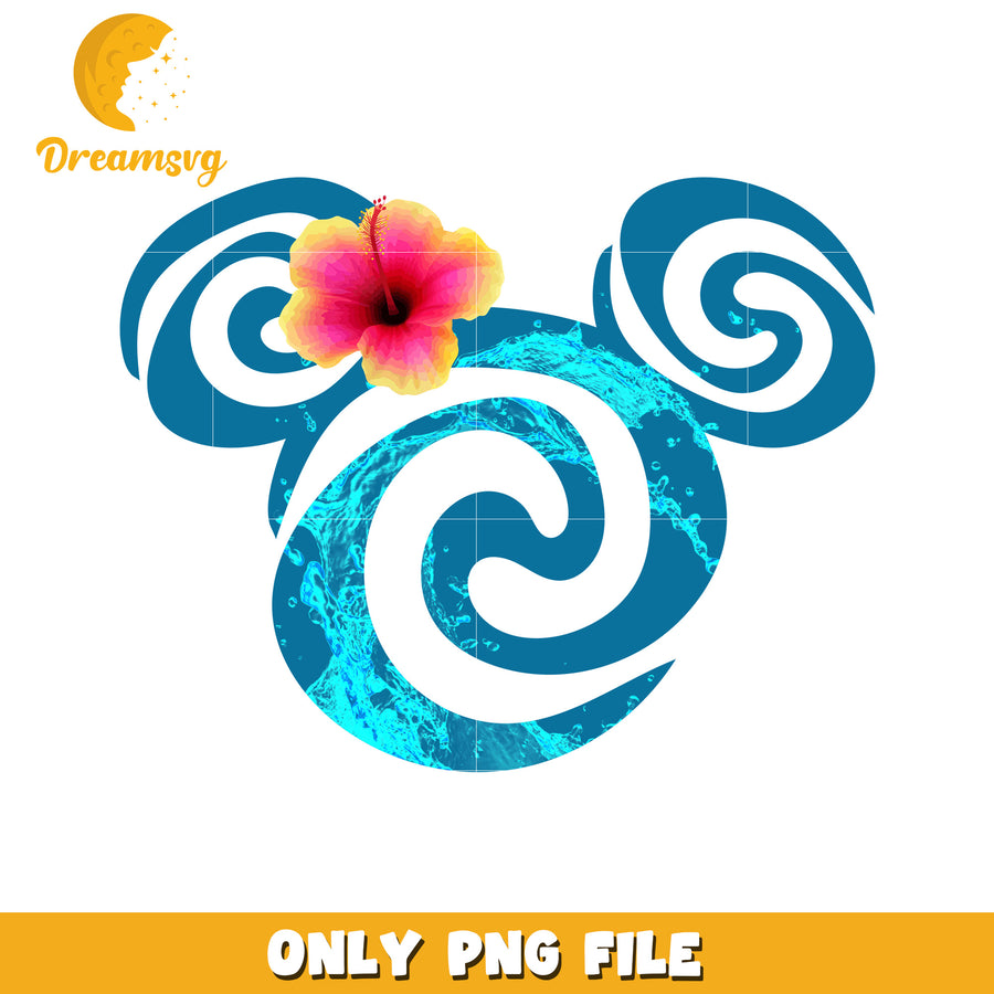 Tropical Mickey Mouse PNG