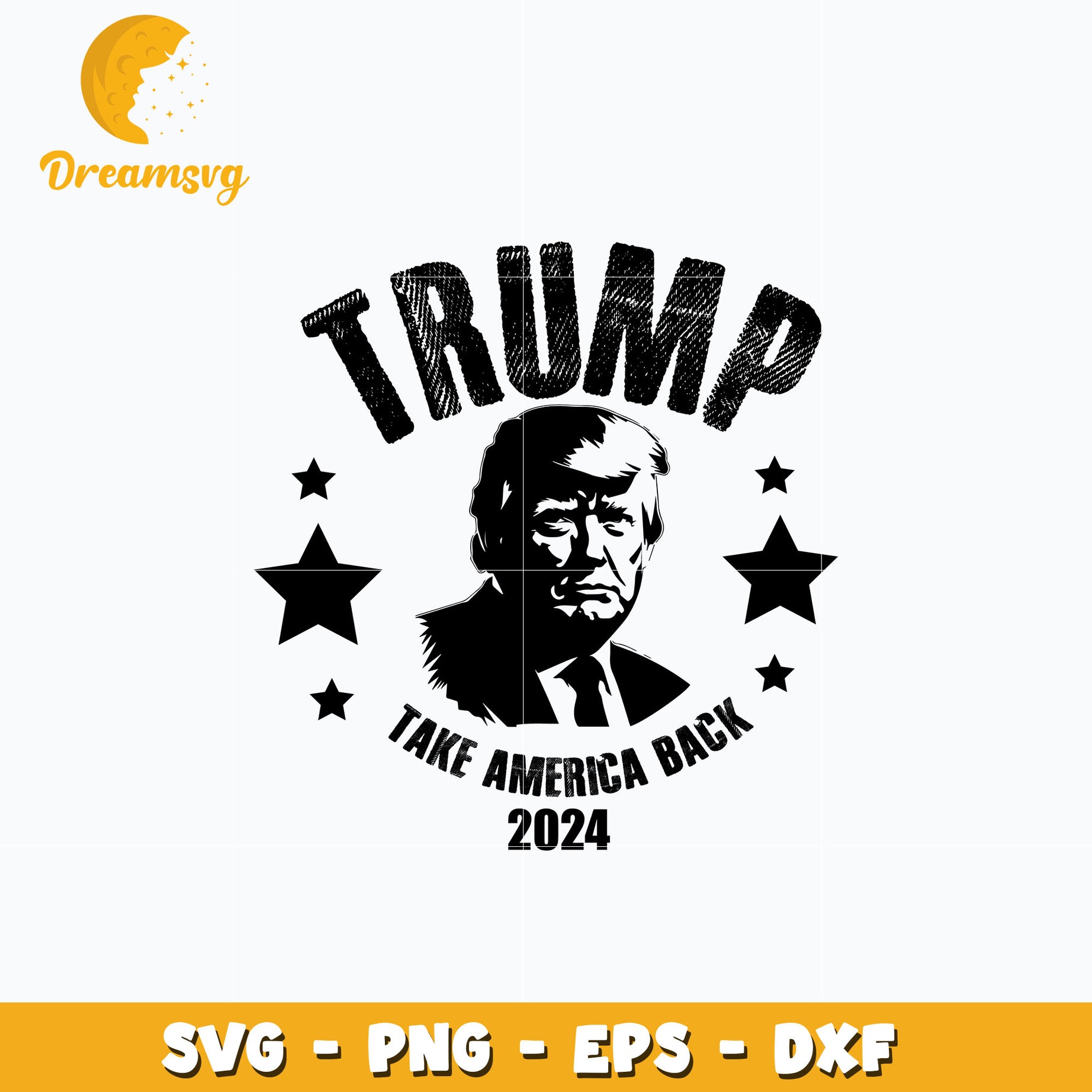 Trump Take America Back 2024 svg, instant download