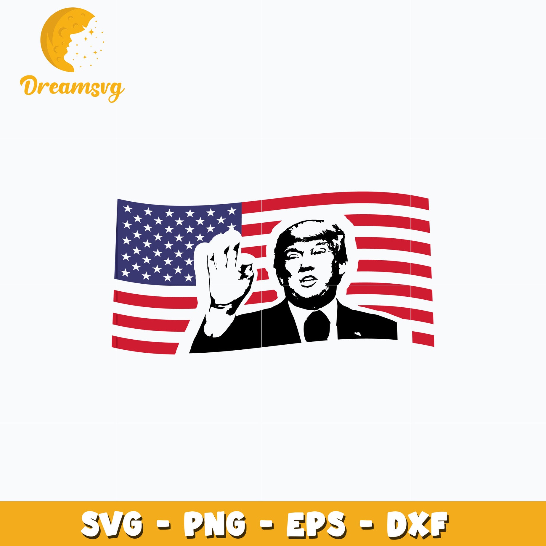 Donald trump flag svg, trending svg