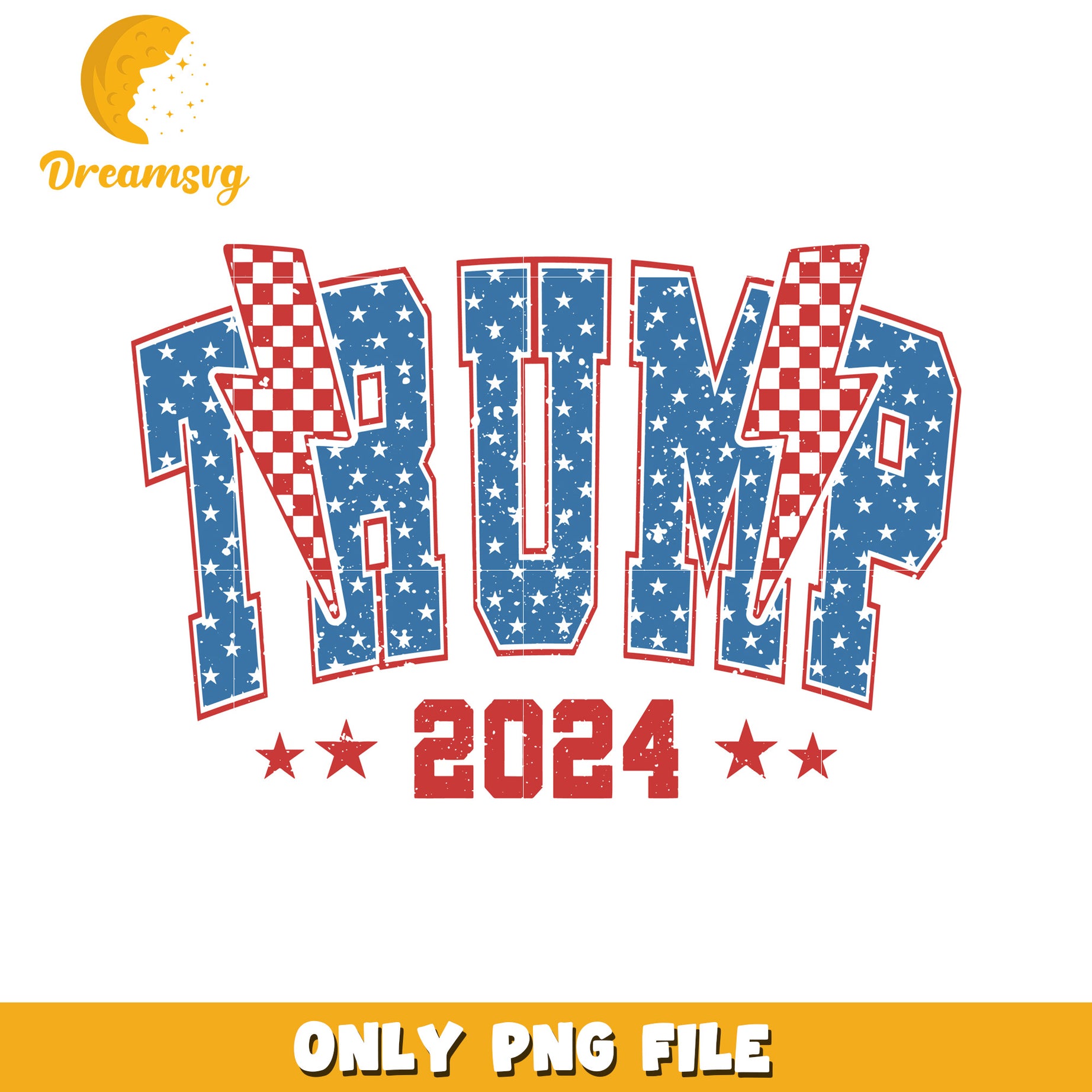 Trump 2024 design png, donald trump png, trump supporter png