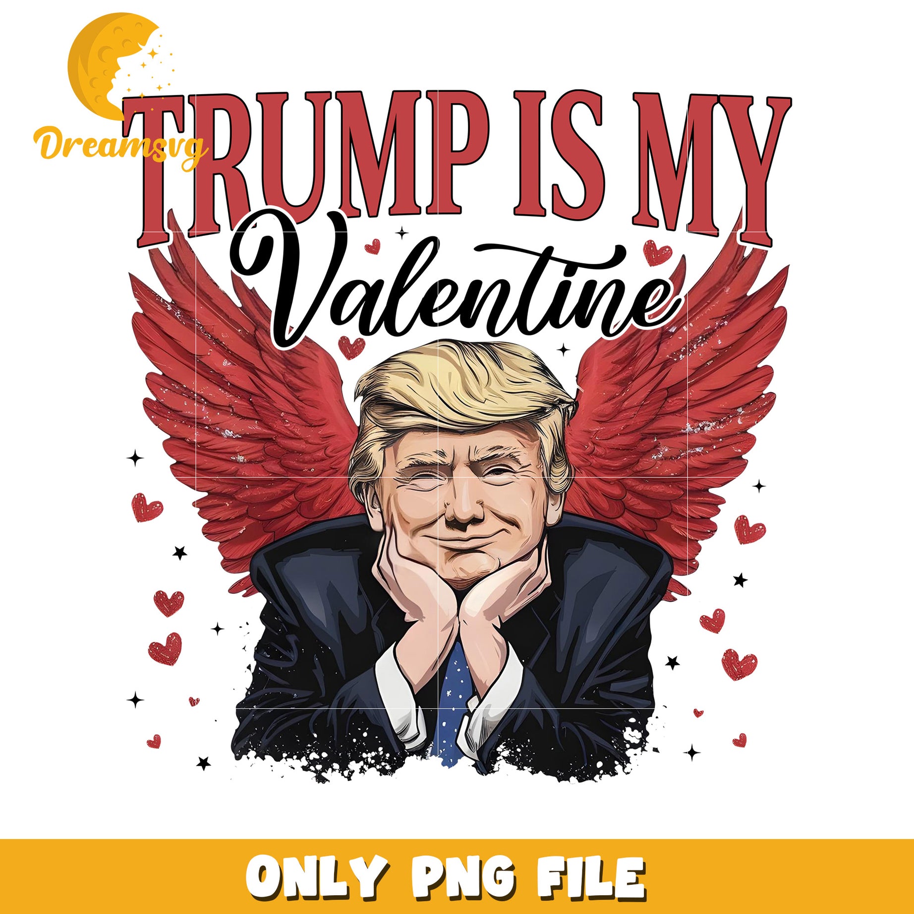 Trump Valentine PNG Download