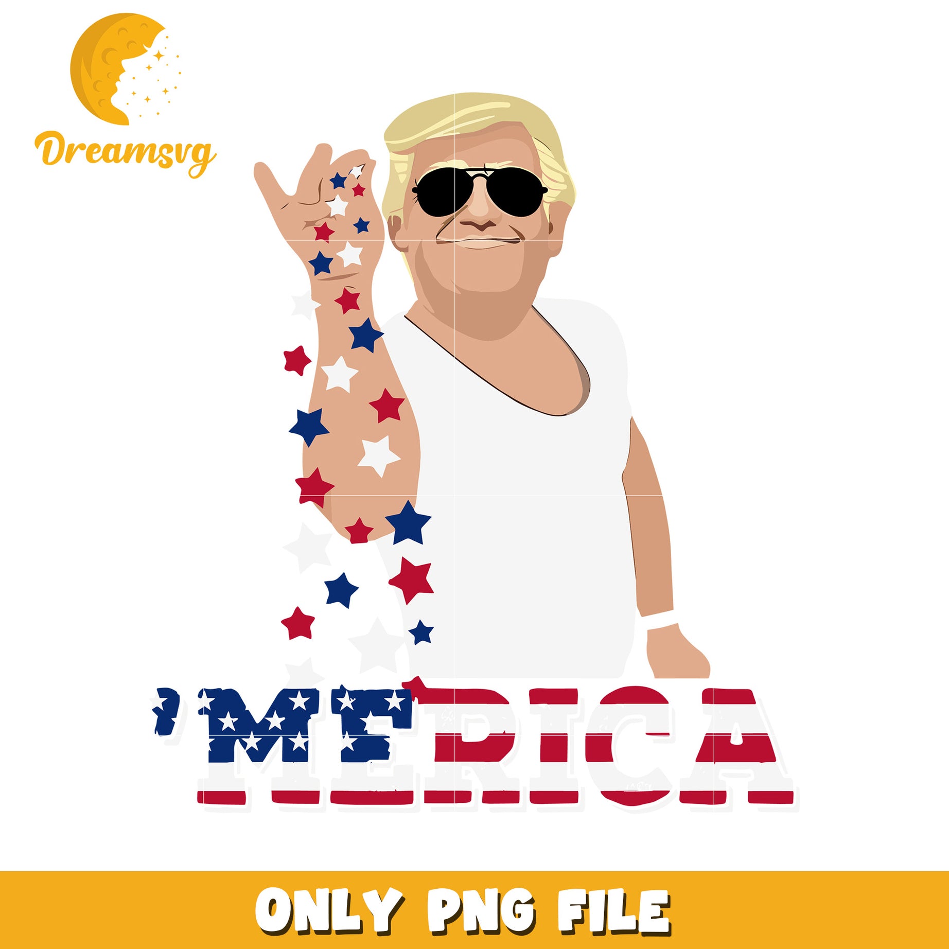 Trumpmerica png, donald trump png, political slogan png