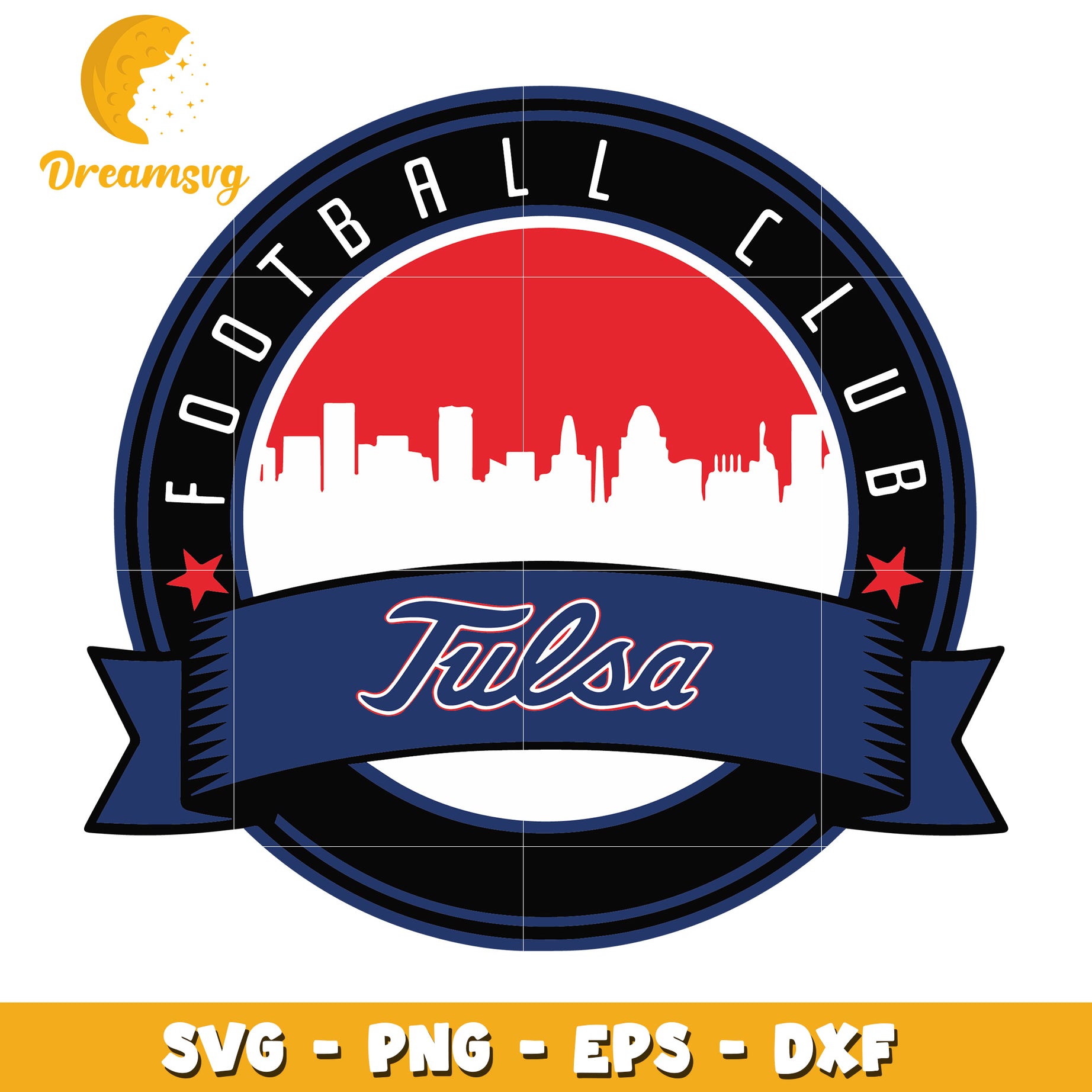 Tulsa Football Club SVG PNG EPS DXF