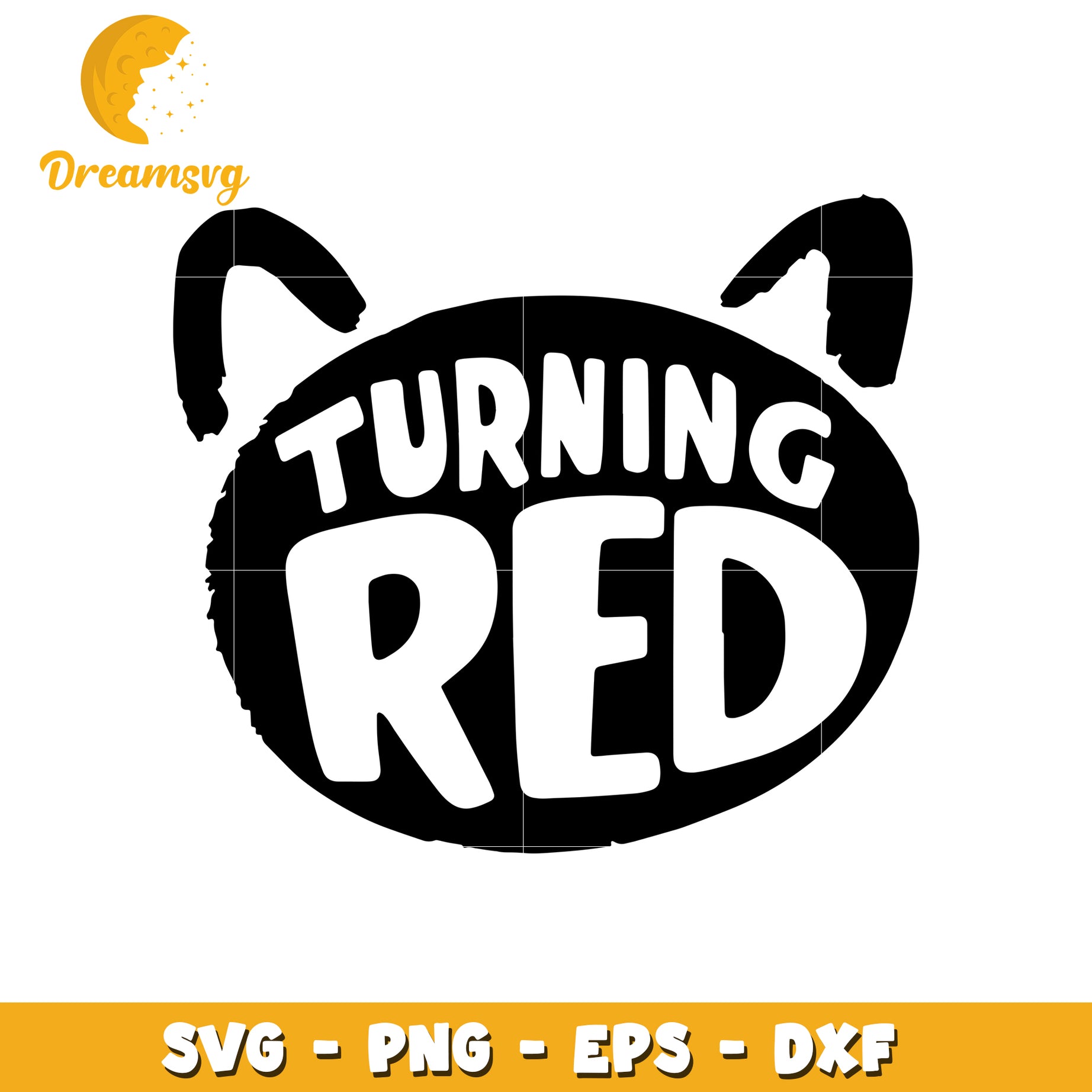 Turning Red SVG Cut File