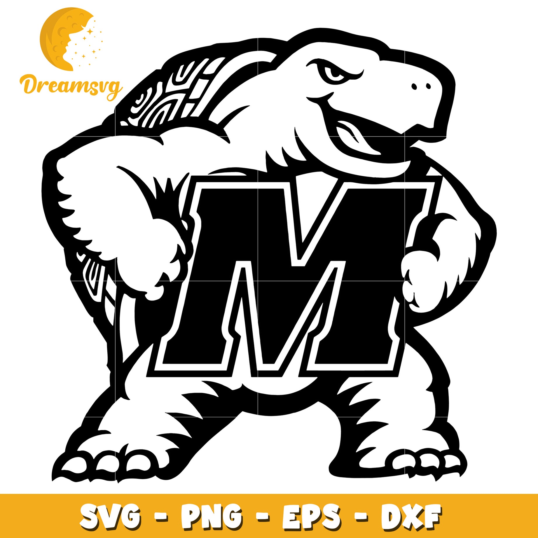 Turtle Mascot SVG PNG EPS DXF