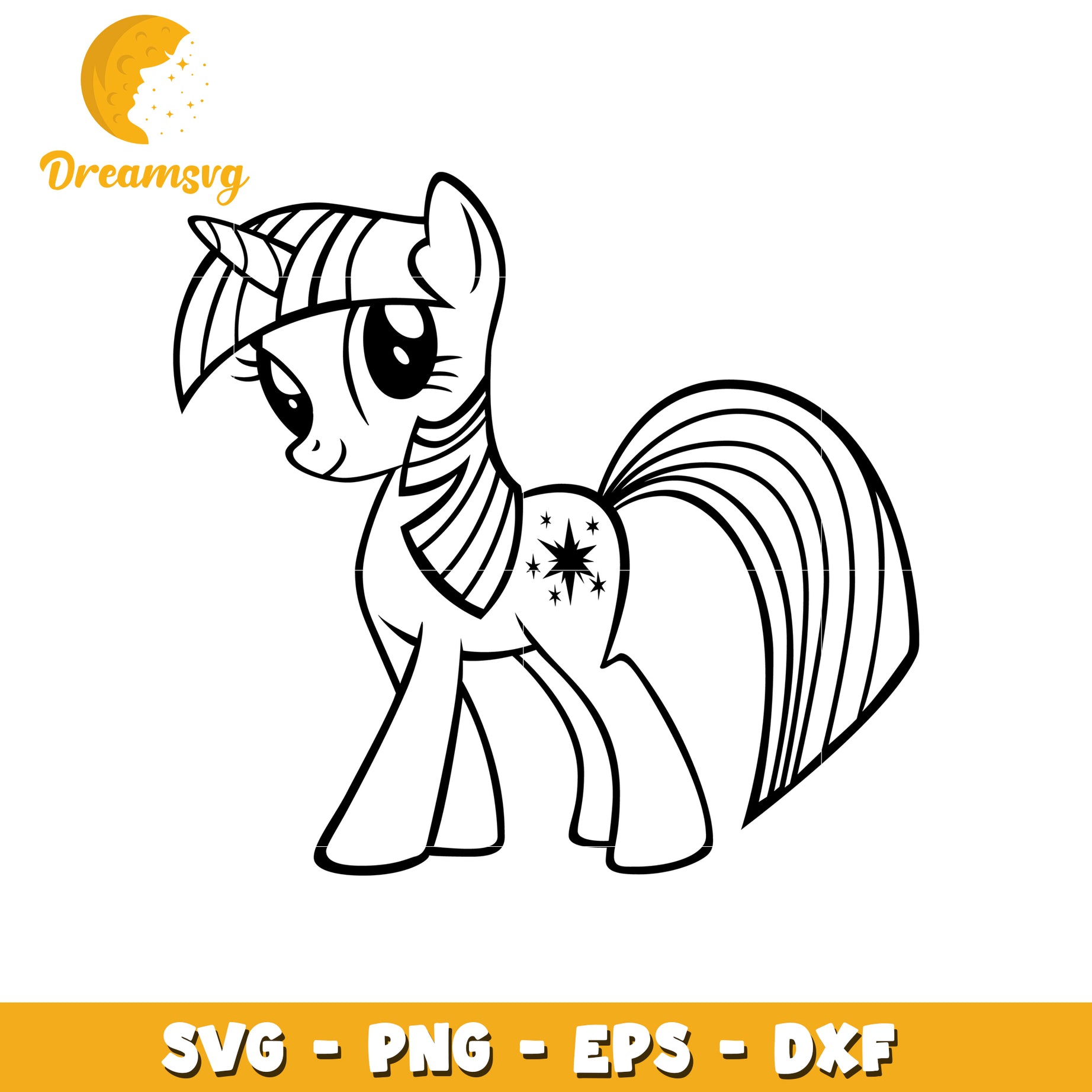 Twilight Sparkle SVG Cut File