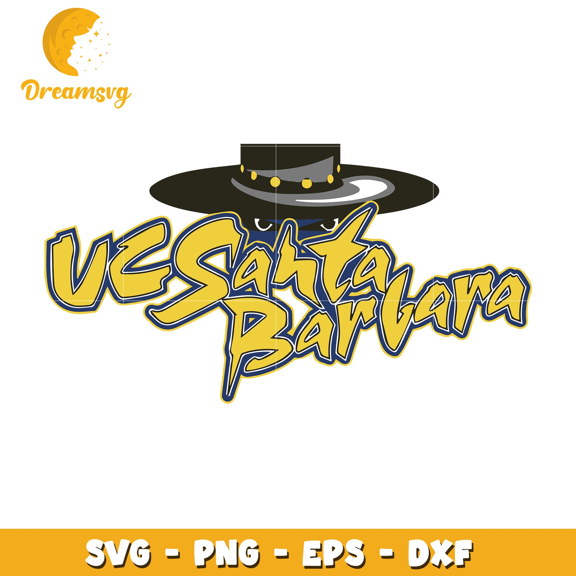 UCSB Pirate SVG Cut File Bundle