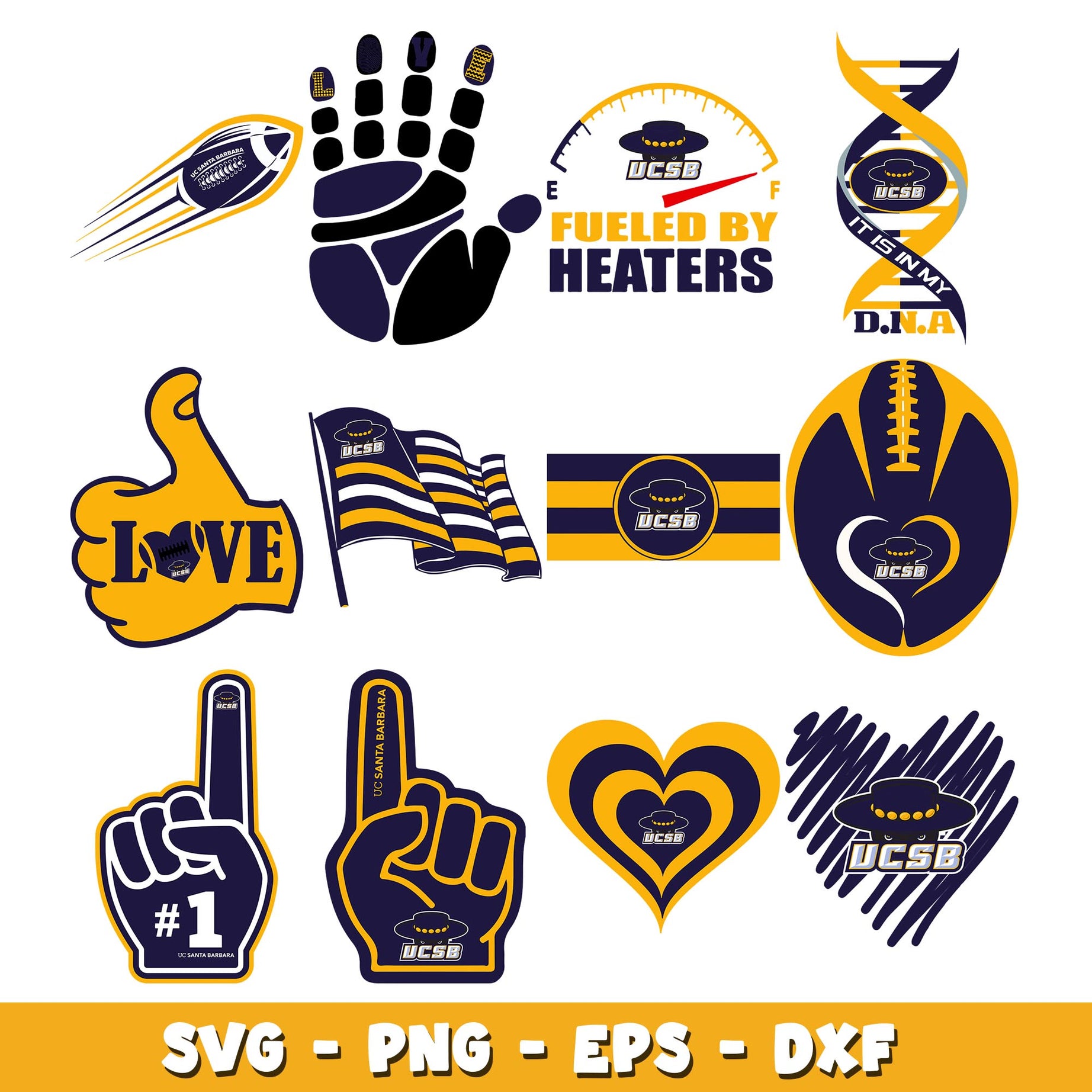 uc santa barbara gauchos logo Bundle svg, uc santa barbara gauchos log