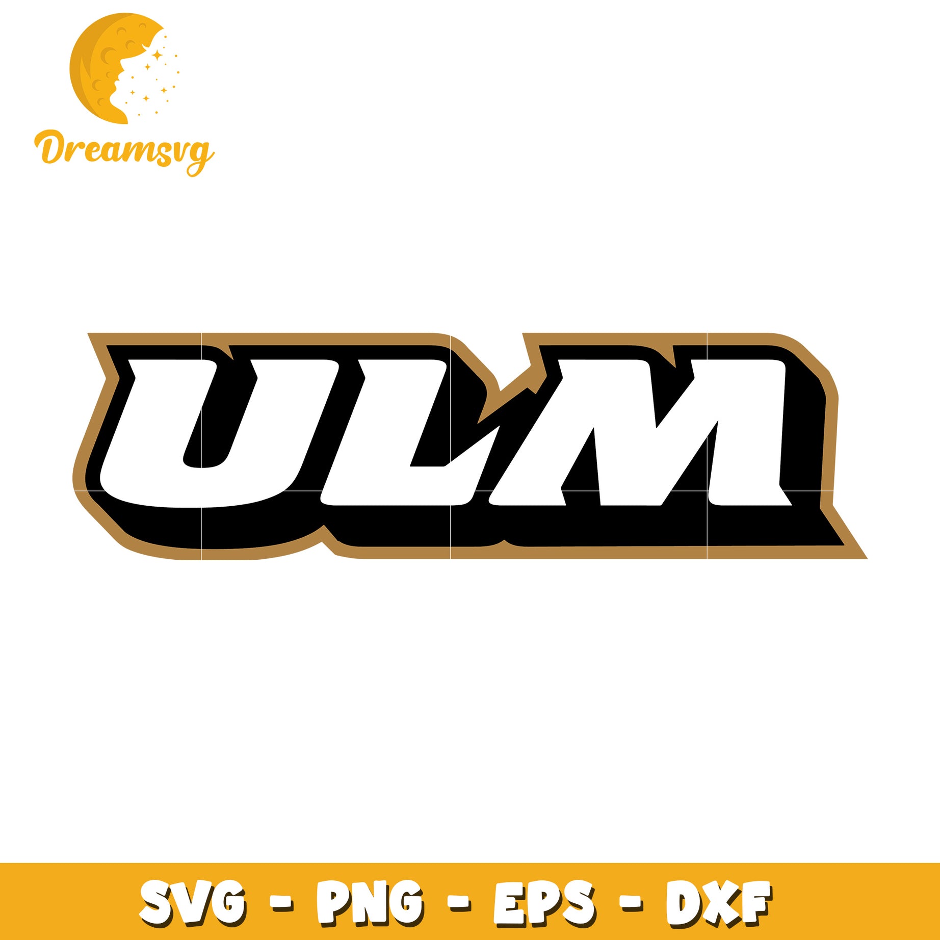 ULM Logo SVG PNG EPS DXF Cut File