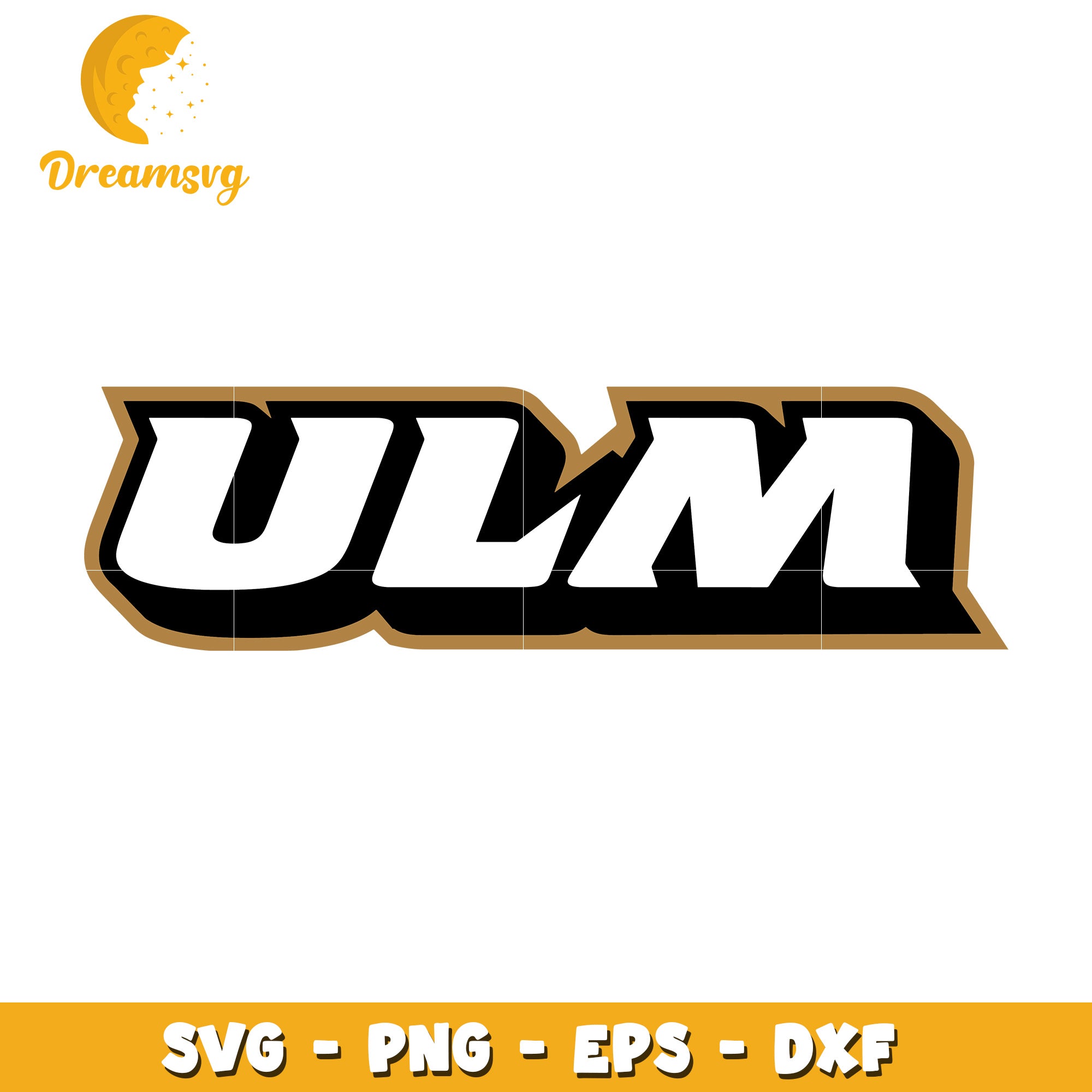 ULM Logo SVG PNG EPS DXF Cut File – DreamSVG Store