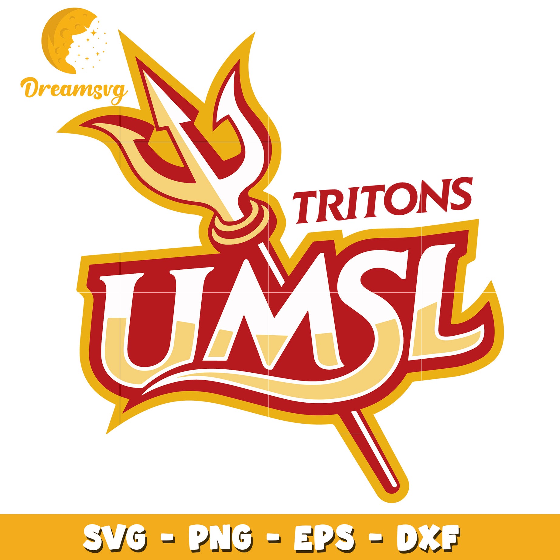 UMSL Tritons SVG PNG EPS DXF