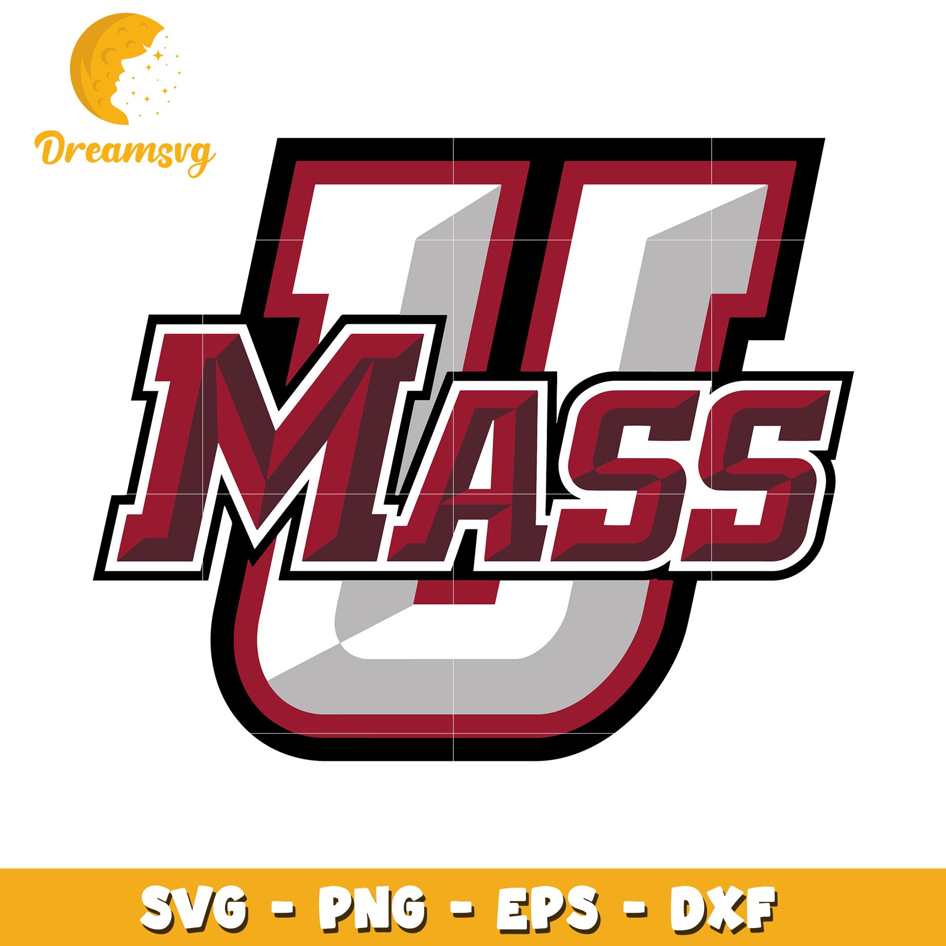 UMass Logo SVG PNG EPS DXF Files