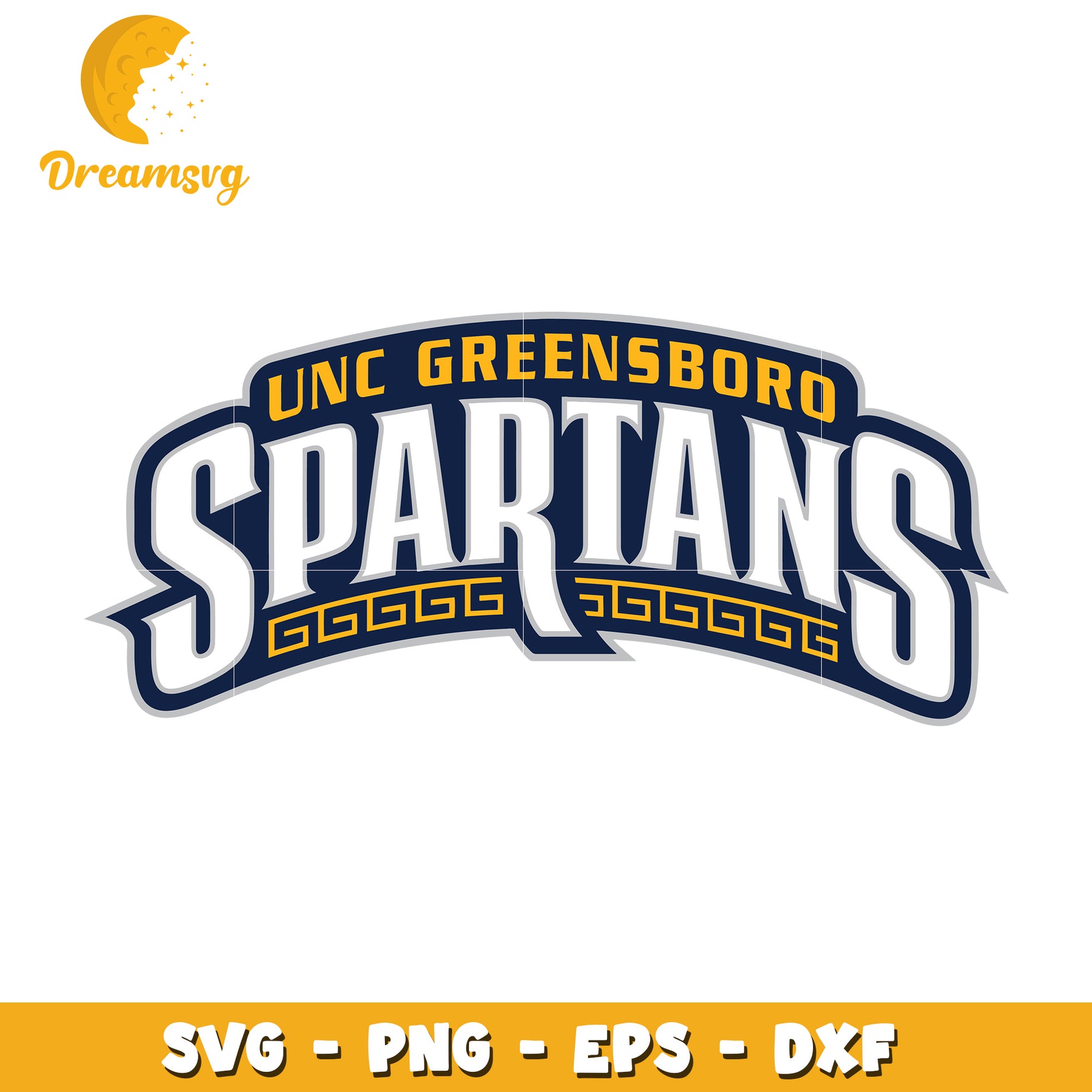 UNC Greensboro Spartans SVG Cut File