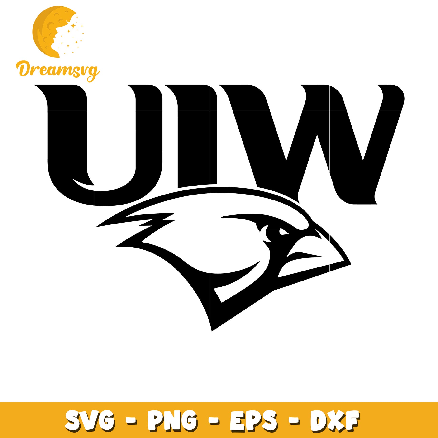 UW Cardinal SVG Cut File PNG EPS DXF