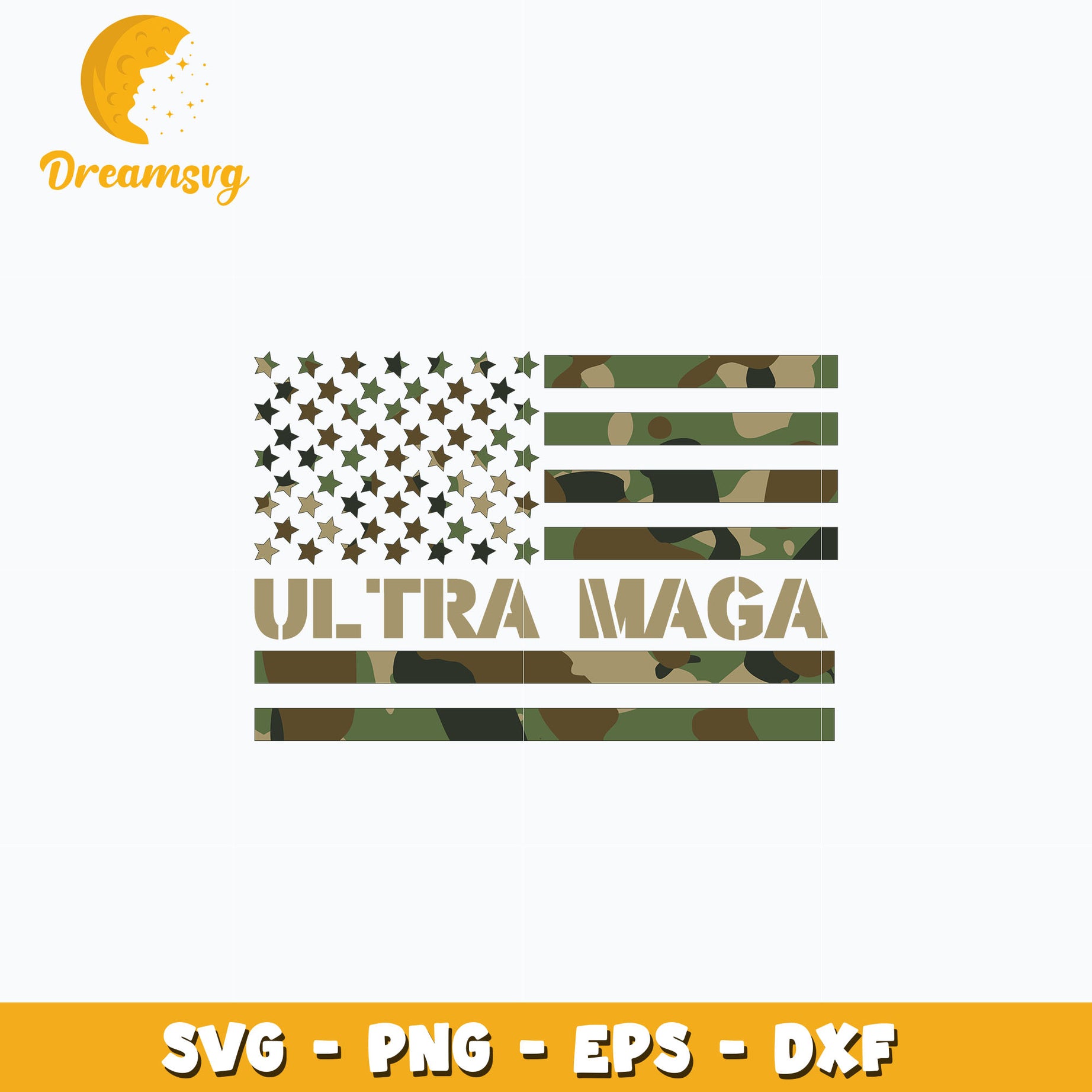 Ultra Maga flag design svg, Digital download