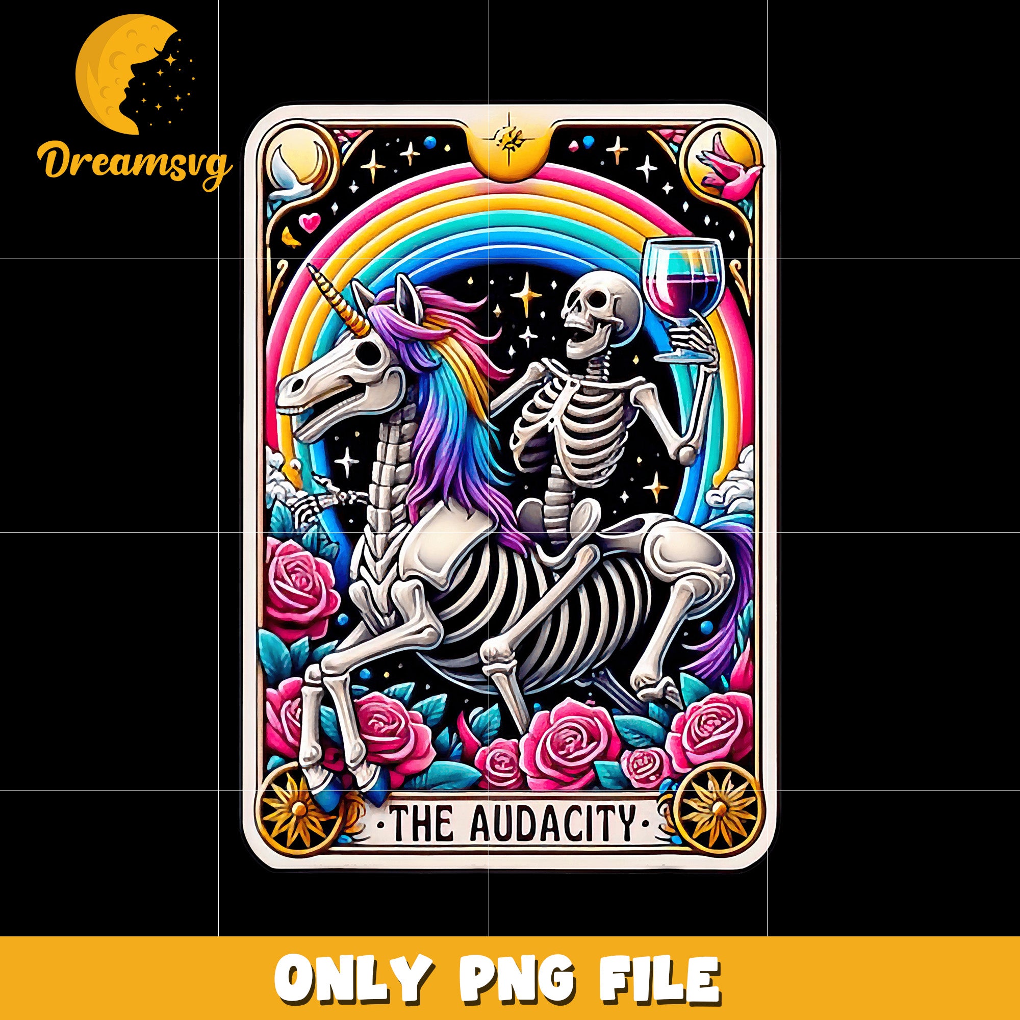 Unicorn and the skeleton the audacity png, the audacity png, funny unicorn png