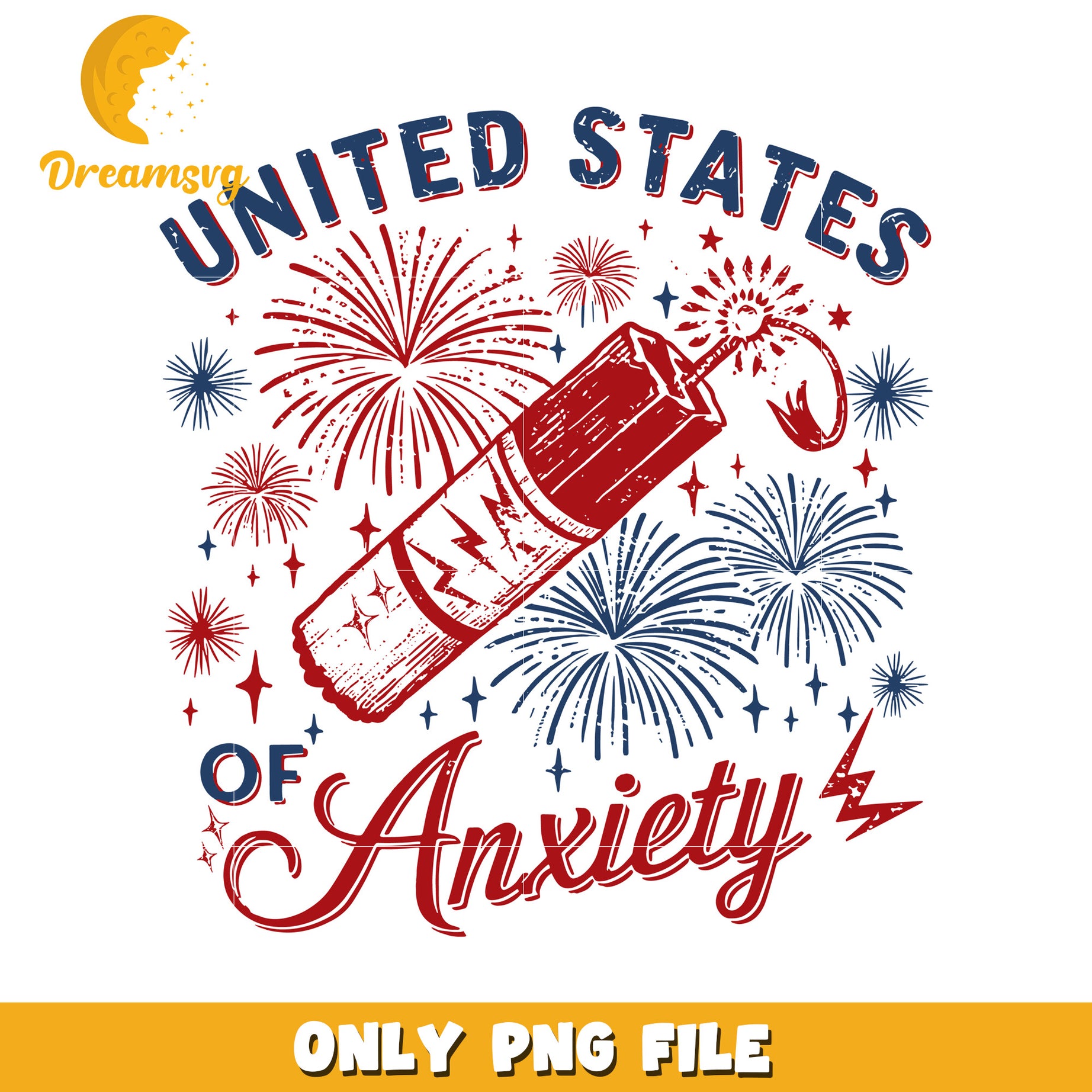 United states of anxiety png,  funny usa png, anxiety meme png