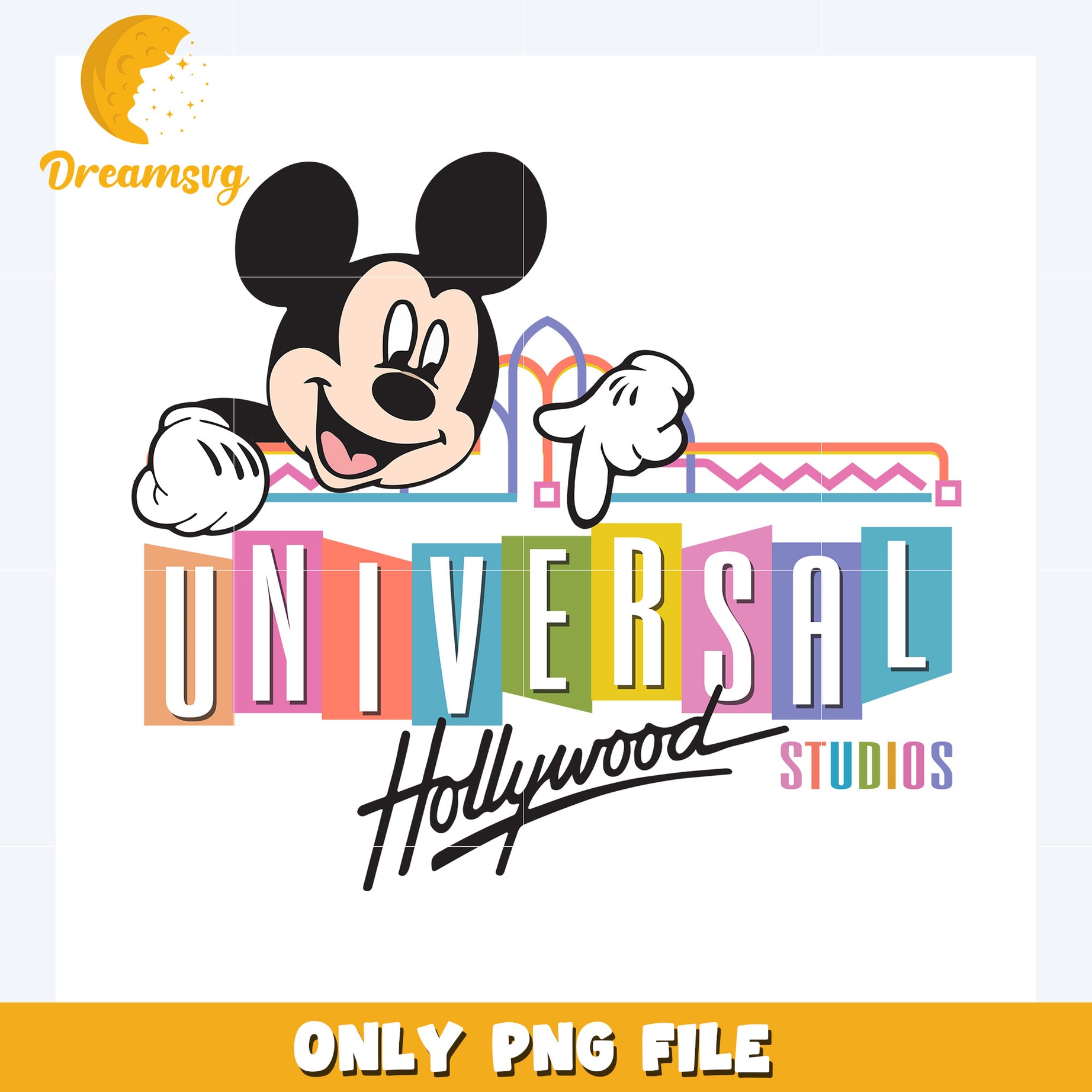 Universal hollywood png, disney characters png, disney cartoons png